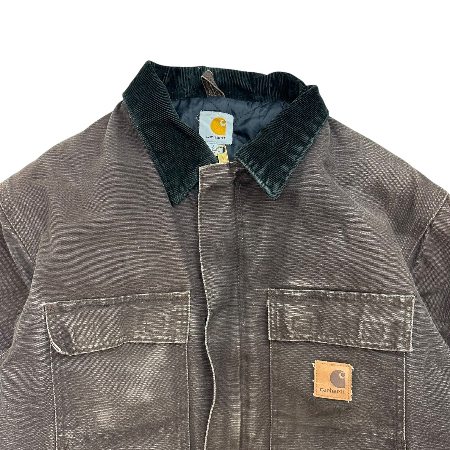 Vintage Carhartt Barn Style Jacket Brown