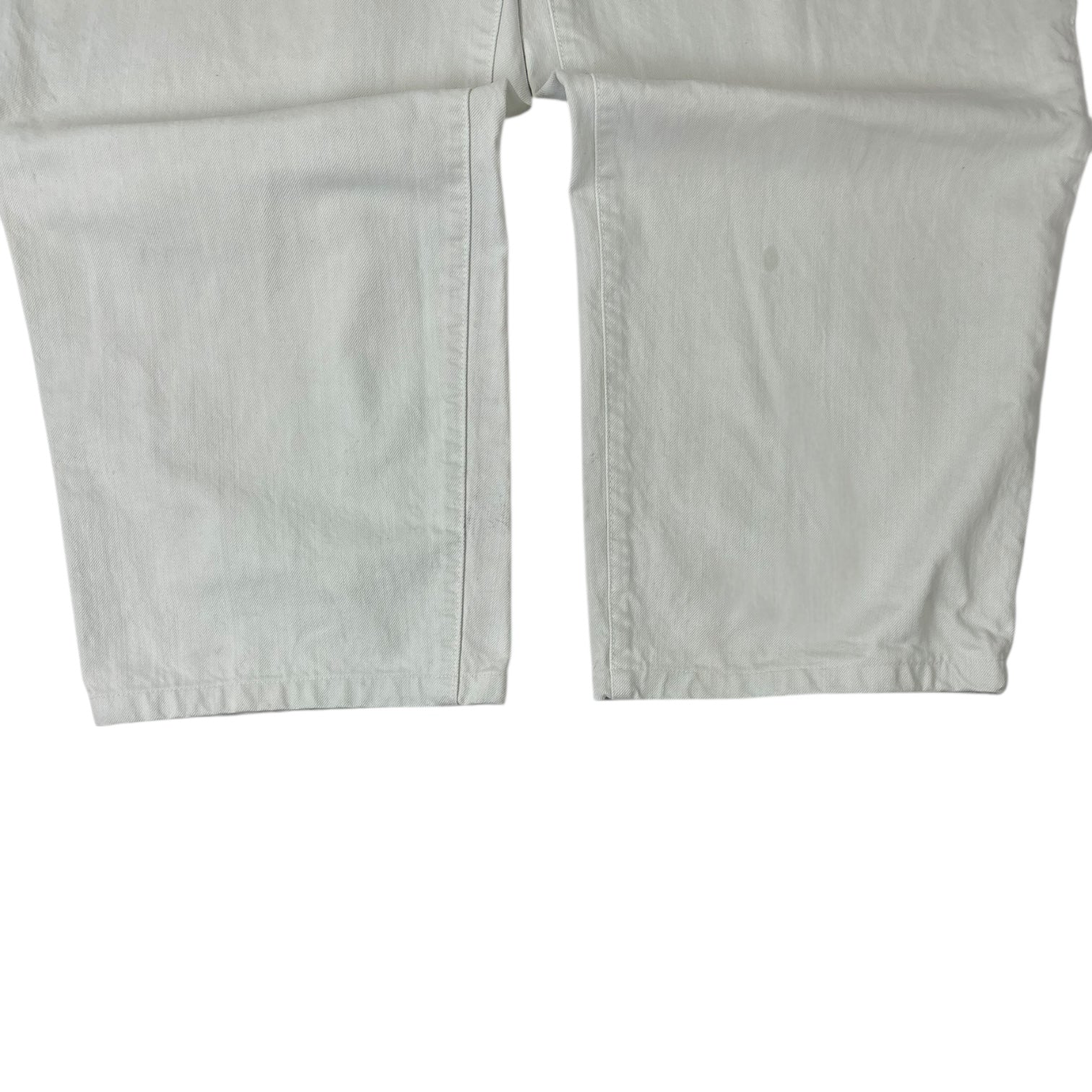 Stussy Hemmed Big Ol’ Jean White