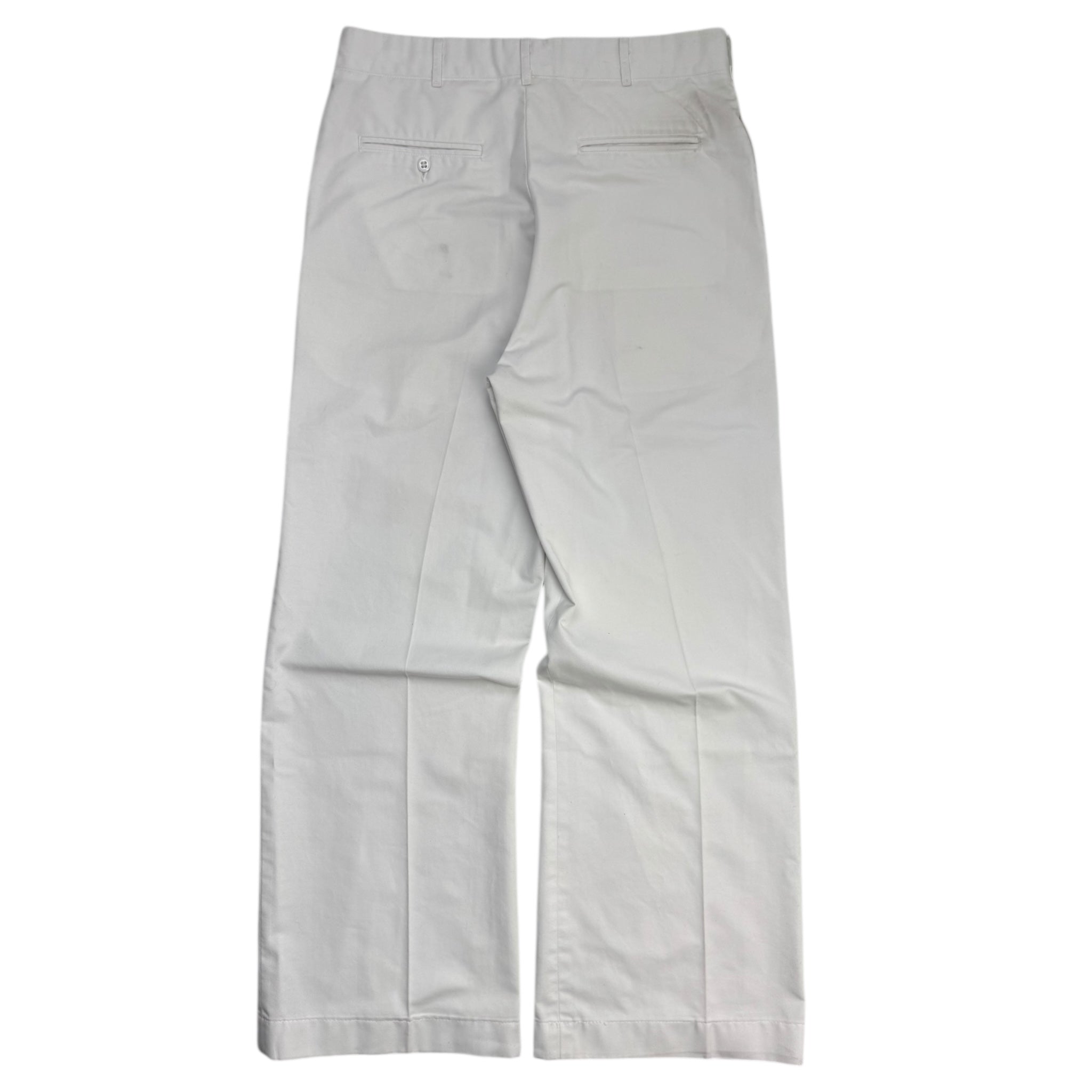 Vintage J.H. Rutter-Rex Navy Trousers White