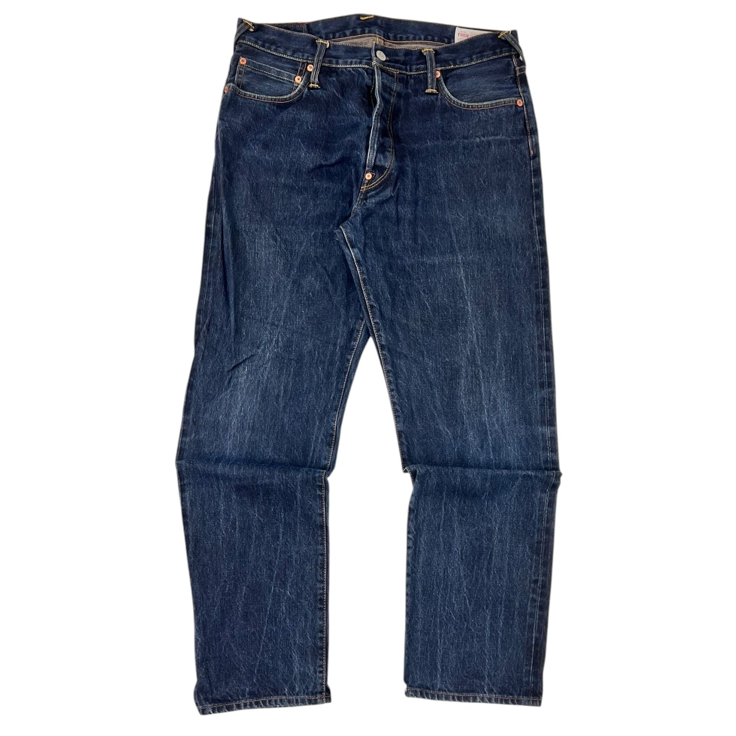 Vintage Evisu 20th Anniversary "Lot 2008” Dark Wash Jeans