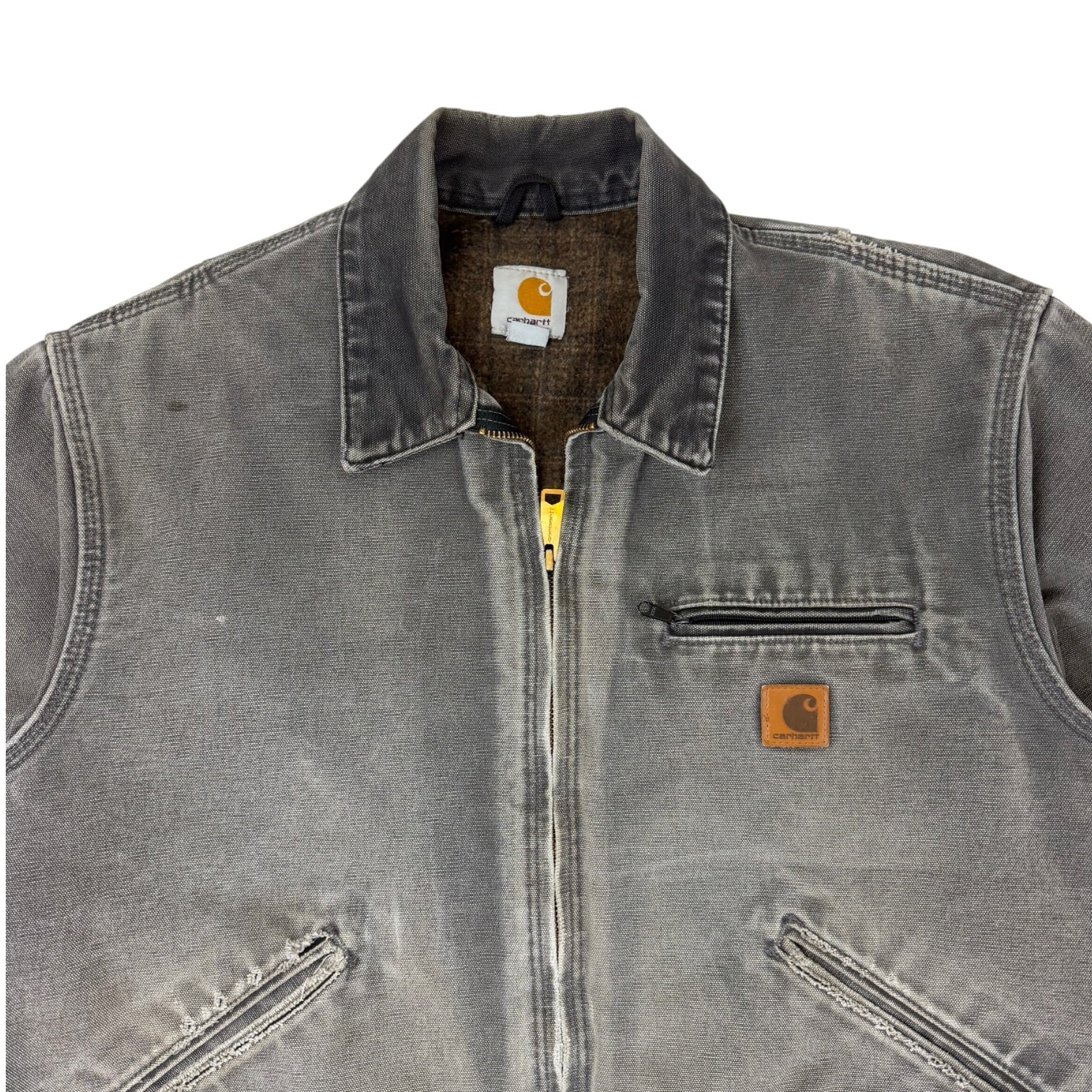 Vintage Carhartt Detroit Jacket Washed Black