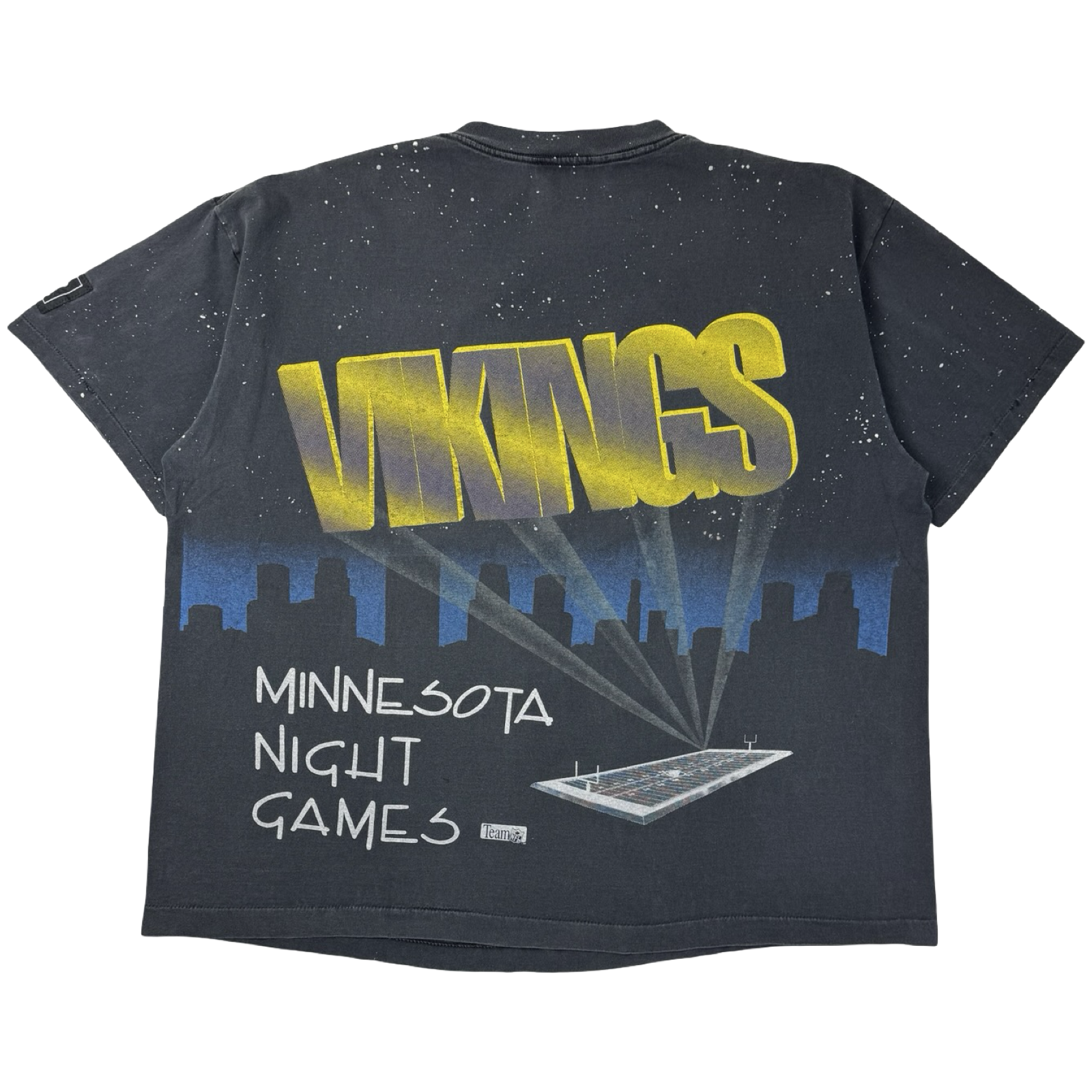 Vintage Minnesota Vikings "Night Games" Starter T-Shirt