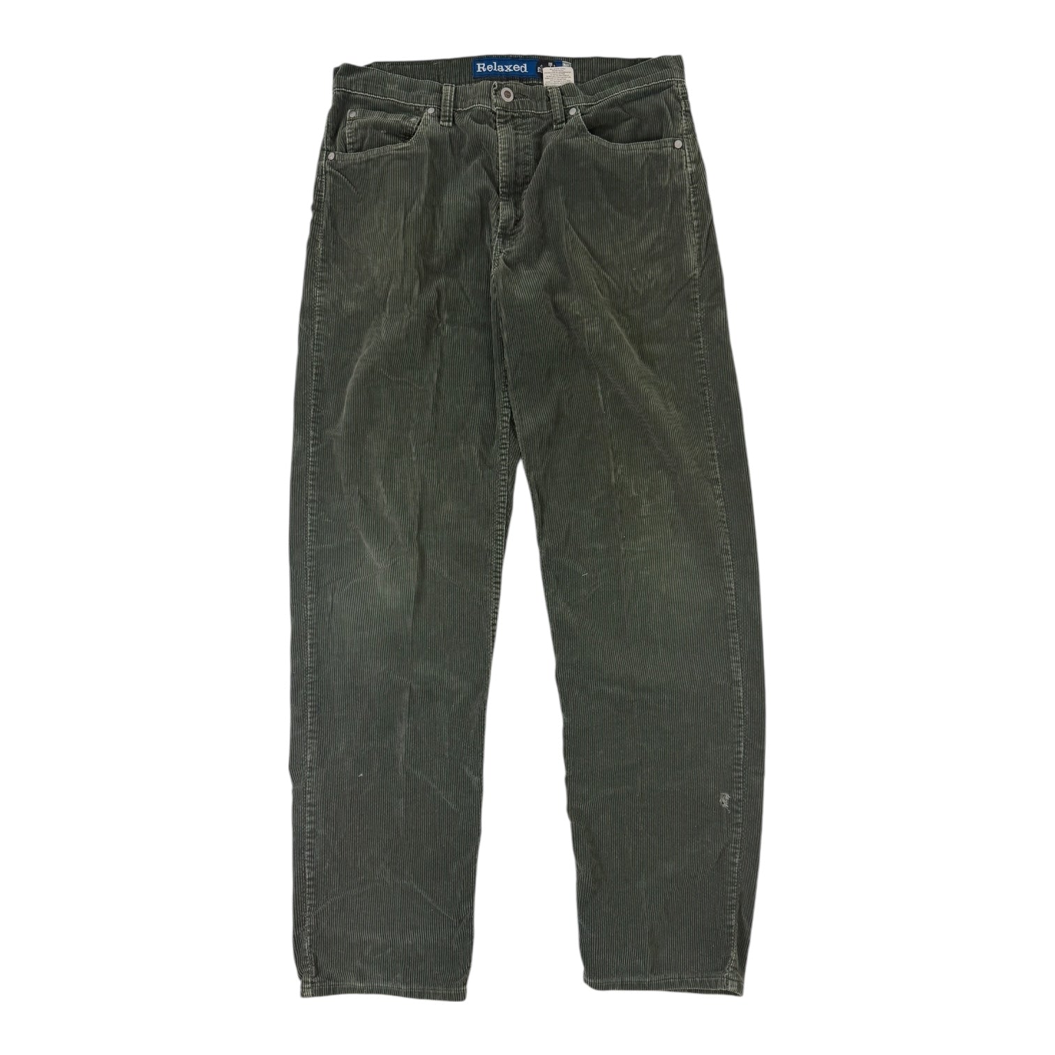 Vintage Levi Silver Tab Corduroy Pants Green