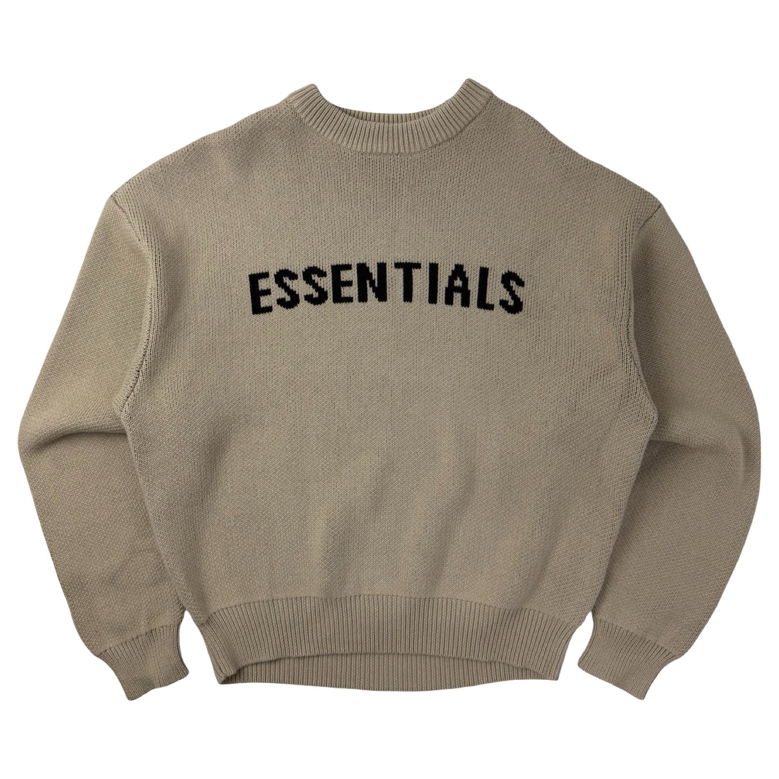 Youth Fear of God Essentials Knit Sweater Linen