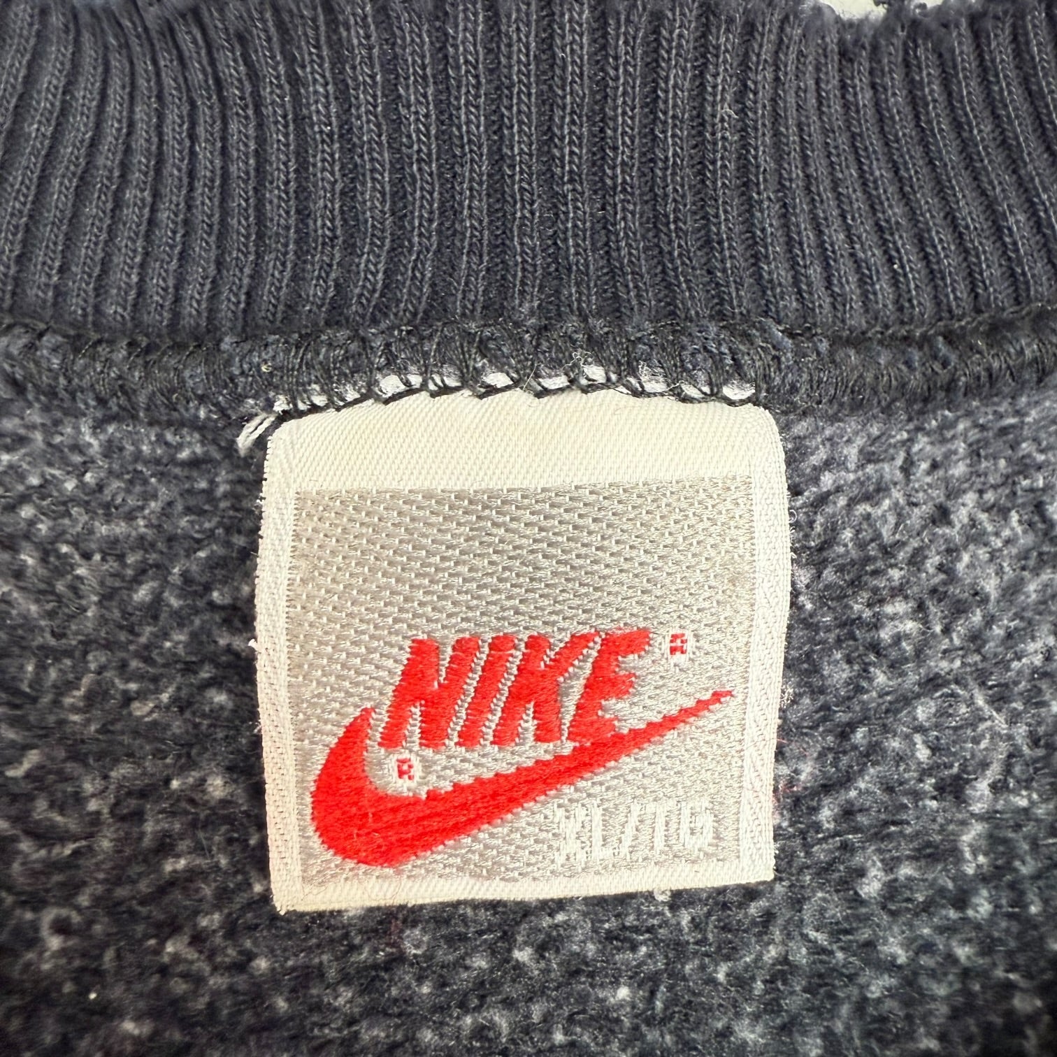 Vintage Nike Logo Crewneck Black
