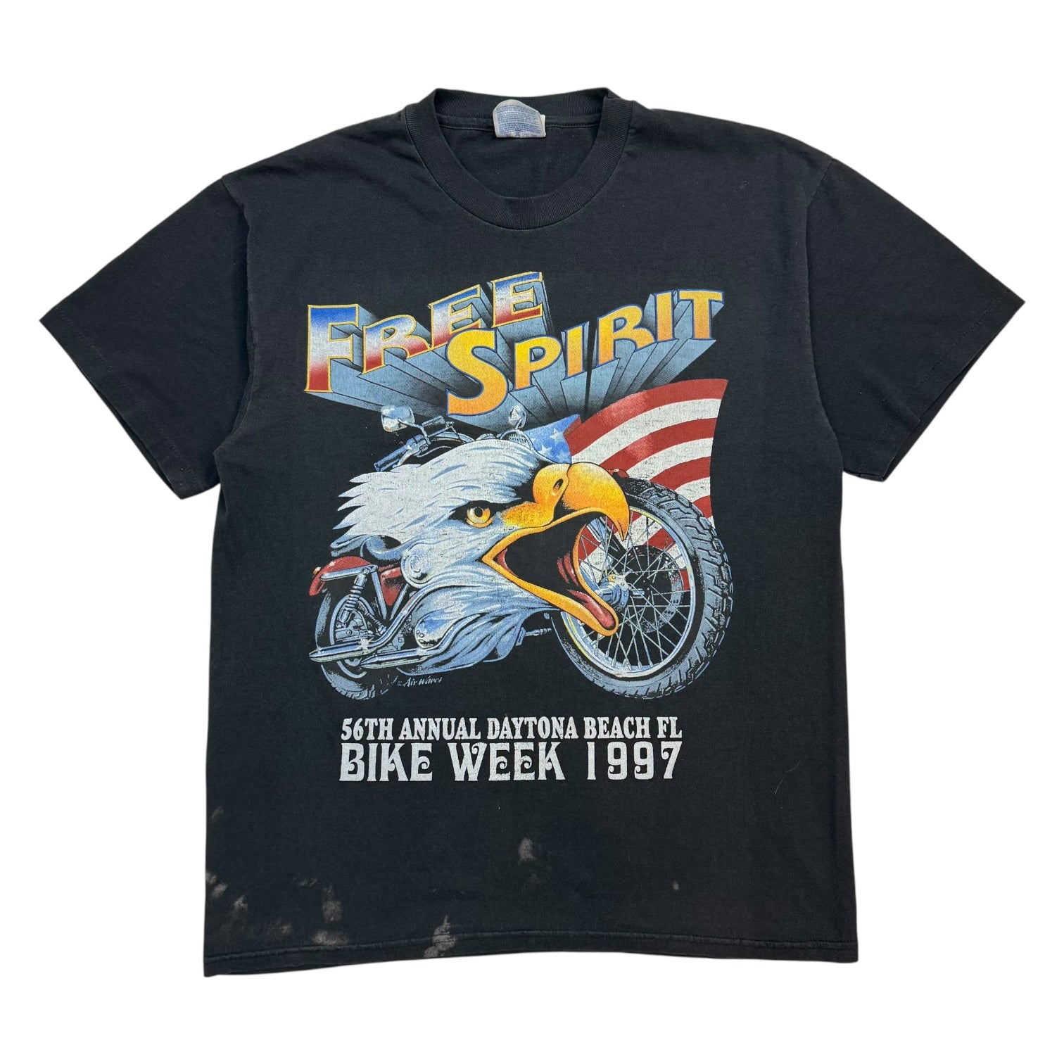 1997 Daytona Beach Bike Week Tee Black