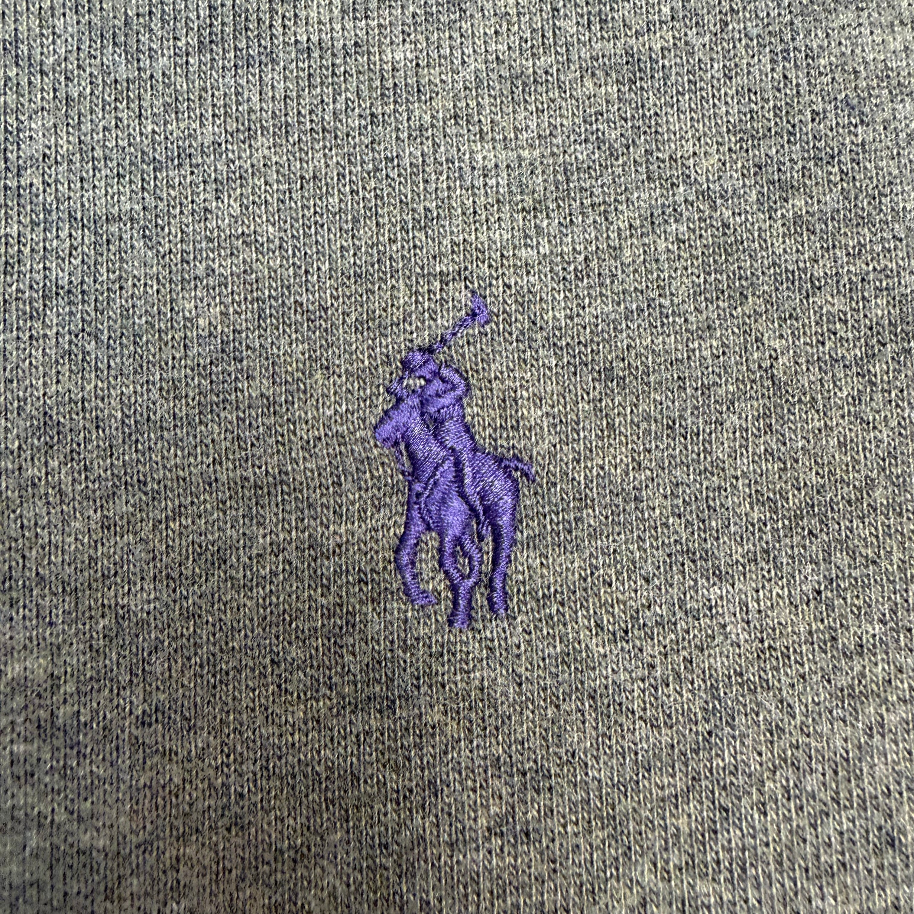Vintage Polo Ralph Lauren Thermal Lined Zip Up Hoodie Army Green