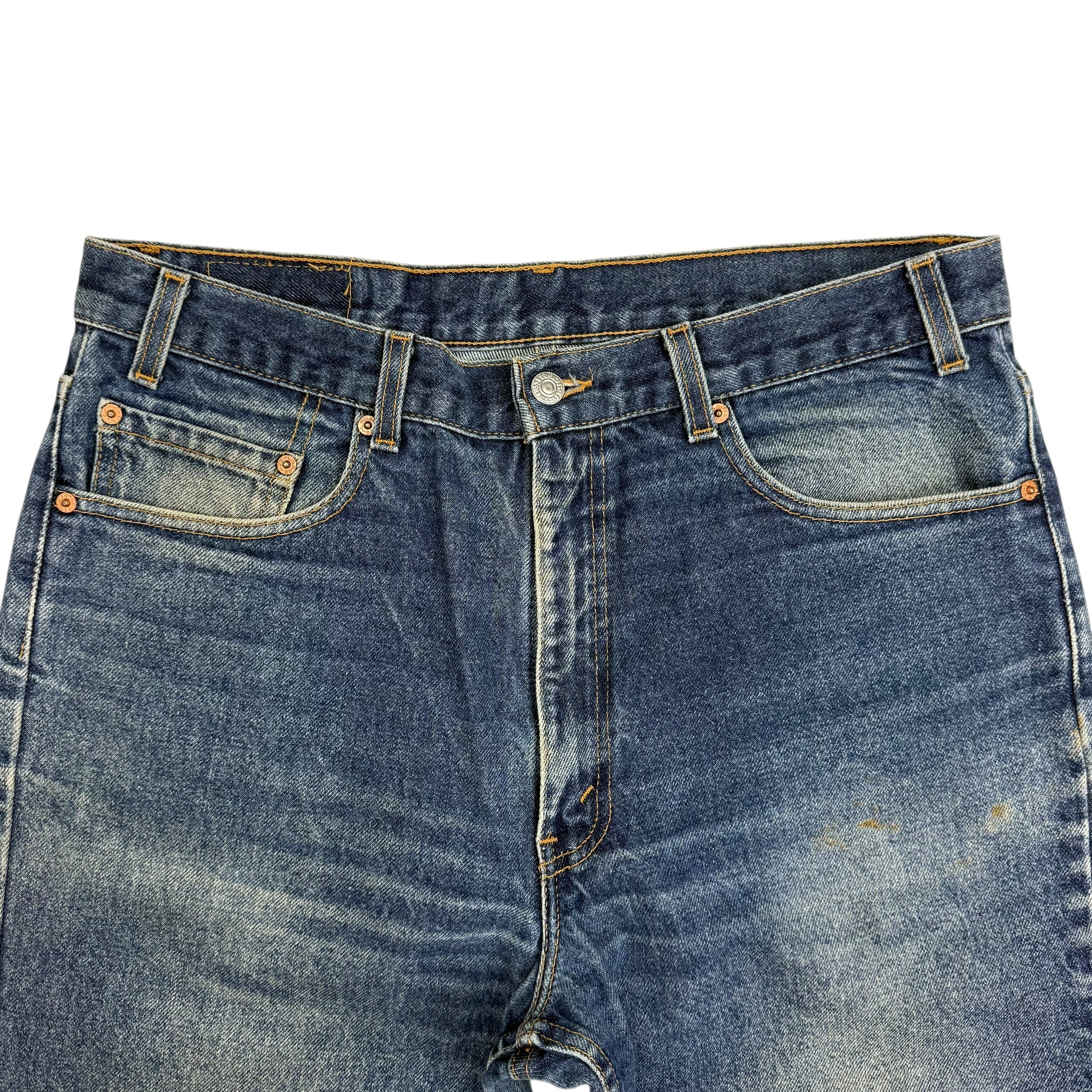 Vintage Levi’s 517 Boot Cut Denim Pants Dark Wash