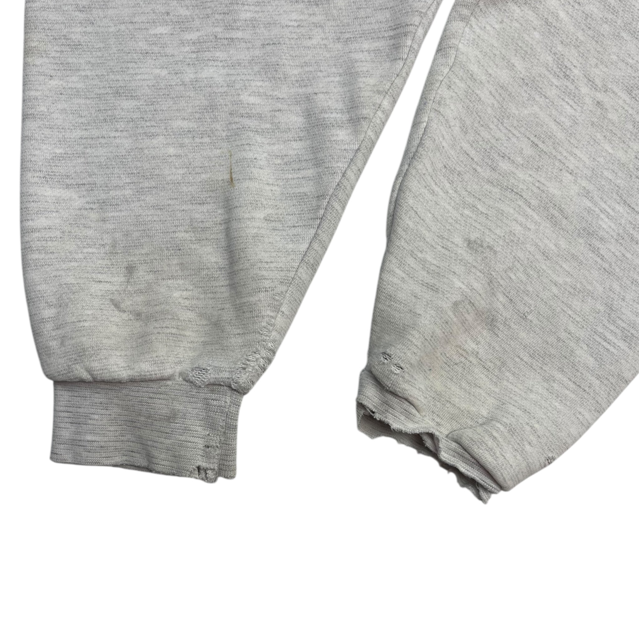 Vintage Notre Dame Fighting Irish Crewneck Sweatshirt Light Oatmeal