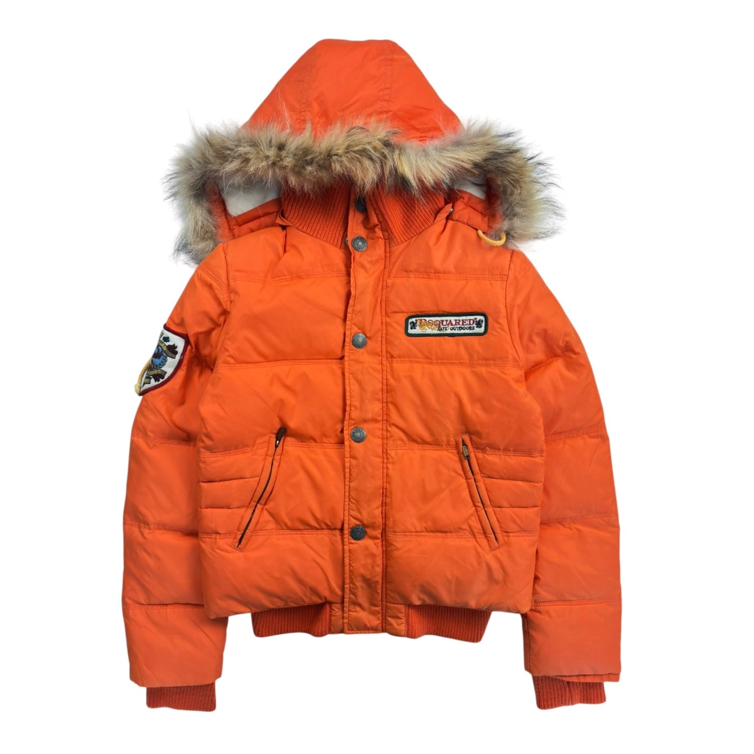 (W) Dsquared2 Puffer Jacket Orange