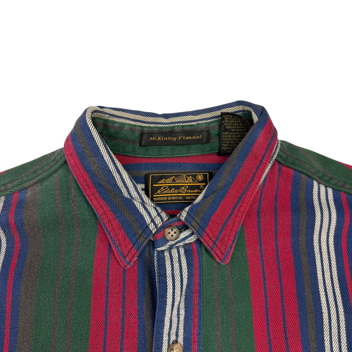 Vintage Eddie Bauer Striped Button Up Multicolor