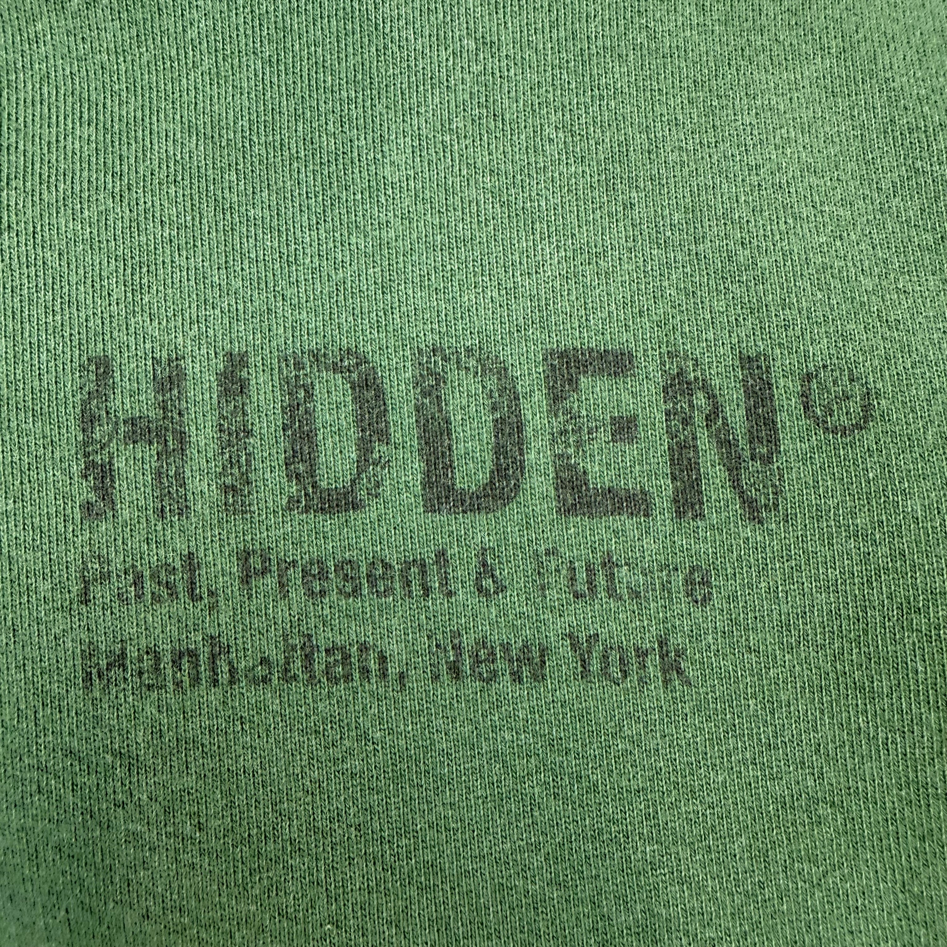 Hidden NY Paisley Logo Hoodie Green