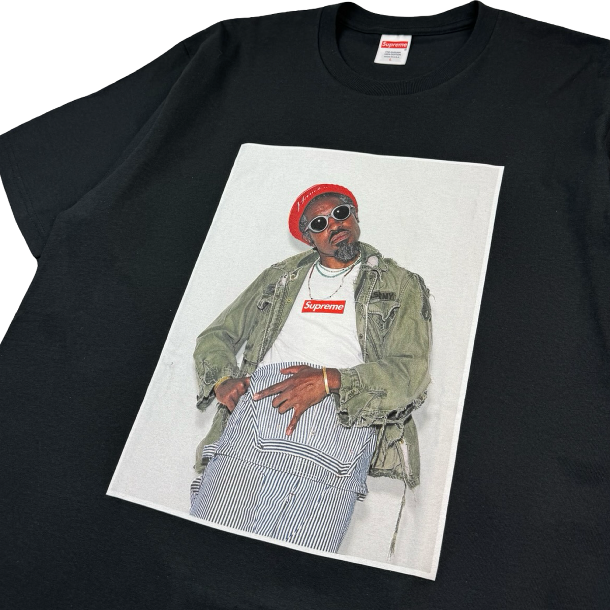 Supreme André 3000 Tee Black