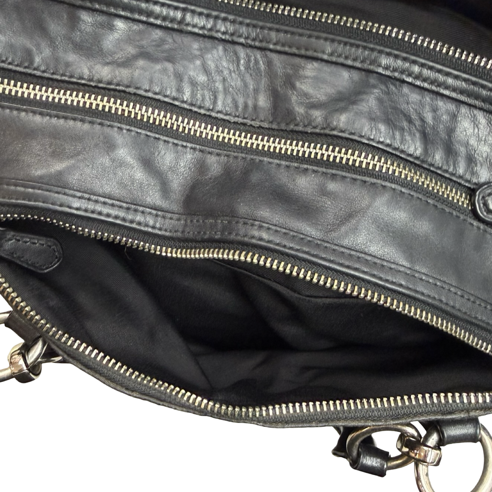 (W) Vintage Coach Lexi Shoulderbag Black