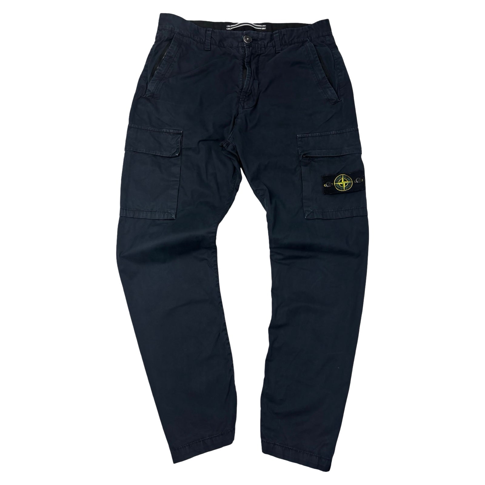 Stone Island Compass Badge Cargo Pant Navy