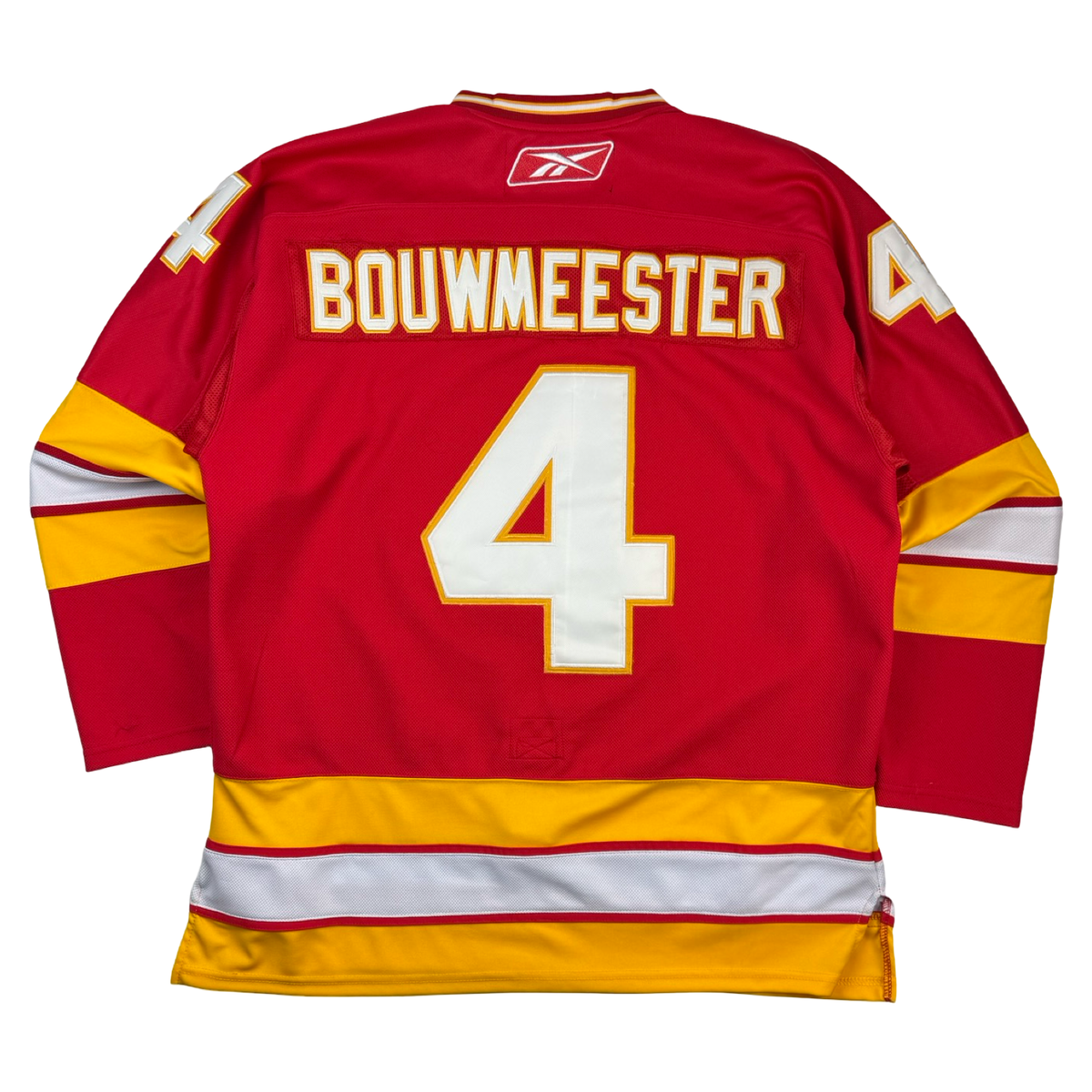 2010 Calgary Flames #4 Jay Bouwmeester NHL Jersey