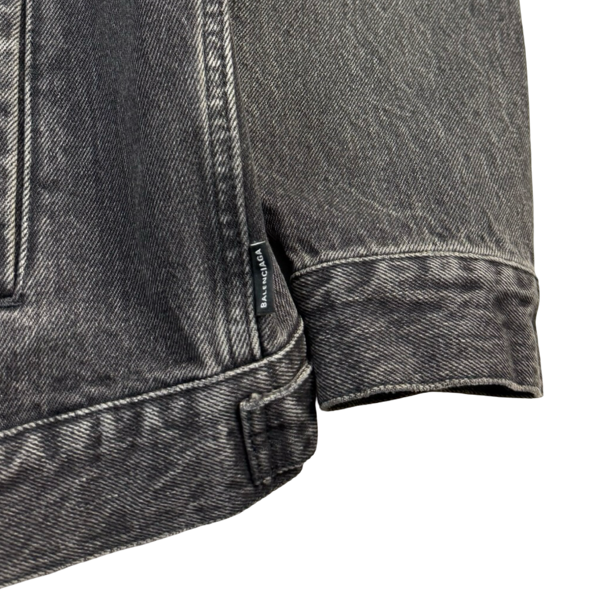 Balenciaga "You Are The World" Denim Jacket