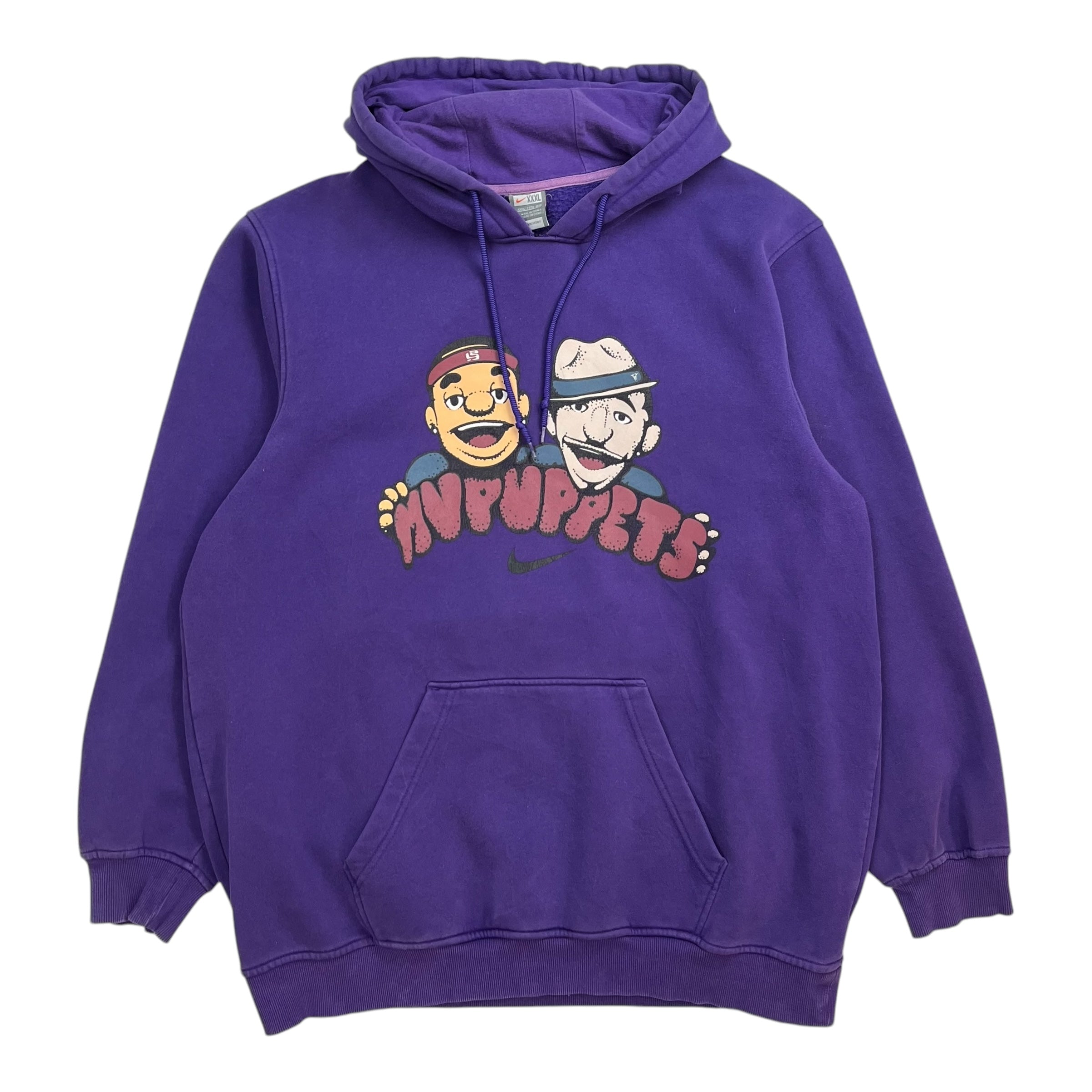 Vintage Nike MVPuppets Hoodie Purple
