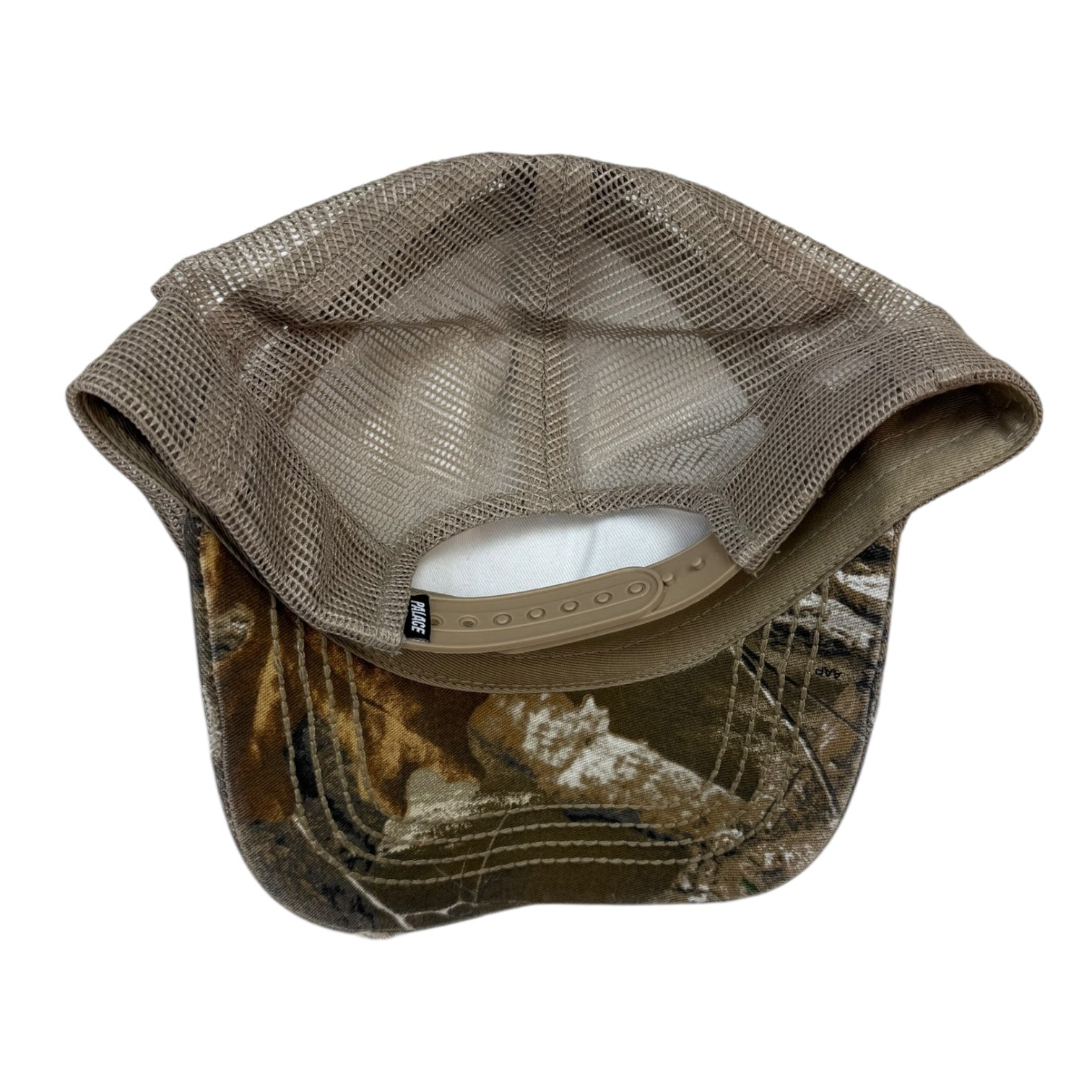 Palace Freedom Distressed Trucker Hat RealTree Camo
