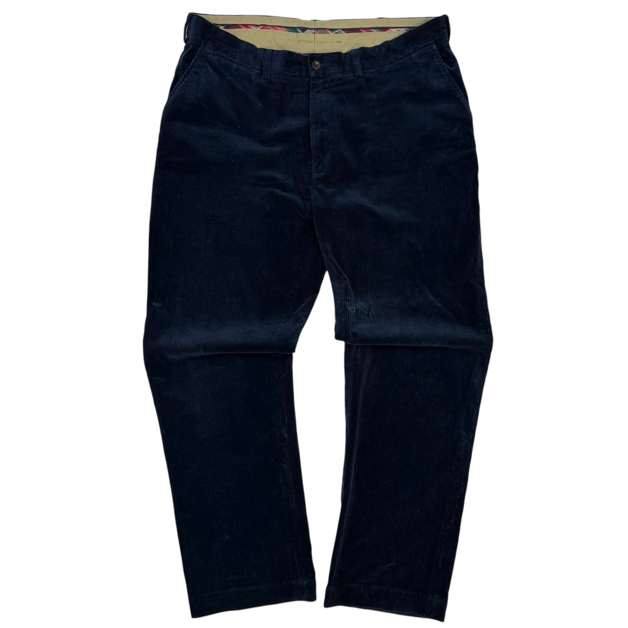 Vintage Polo Ralph Lauren Corduroy Preston Pants Navy