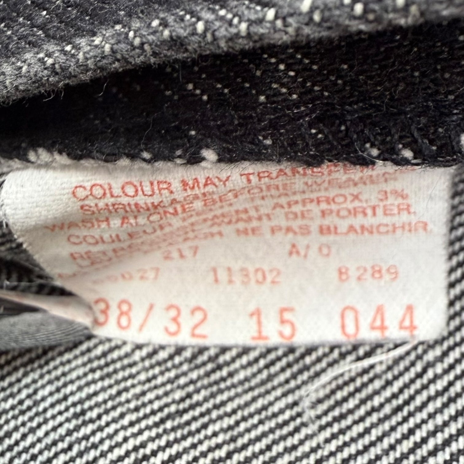 Vintage GWG Denim Pants Black