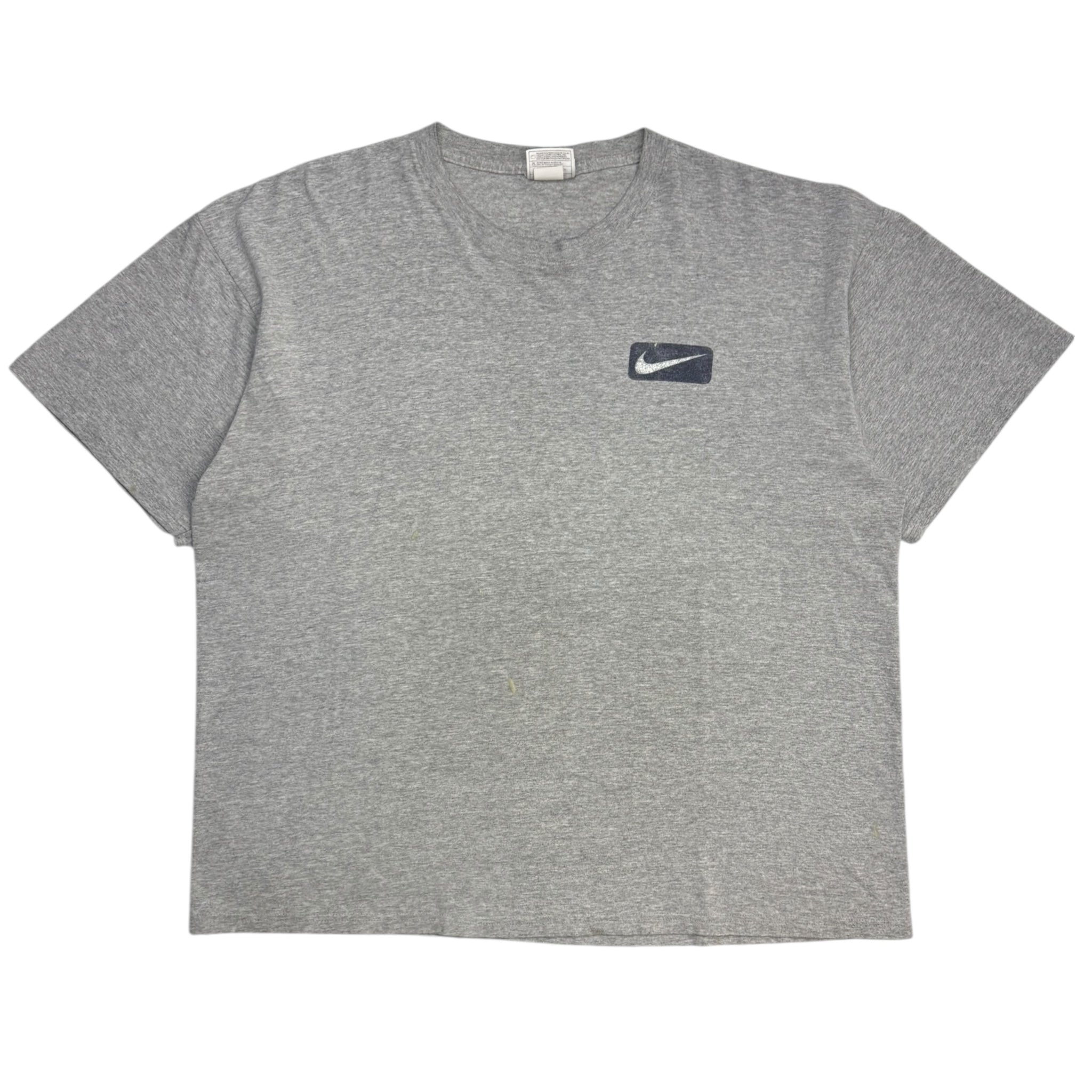 Vintage 90s Nike “Swoosh” T-Shirt Heather Grey