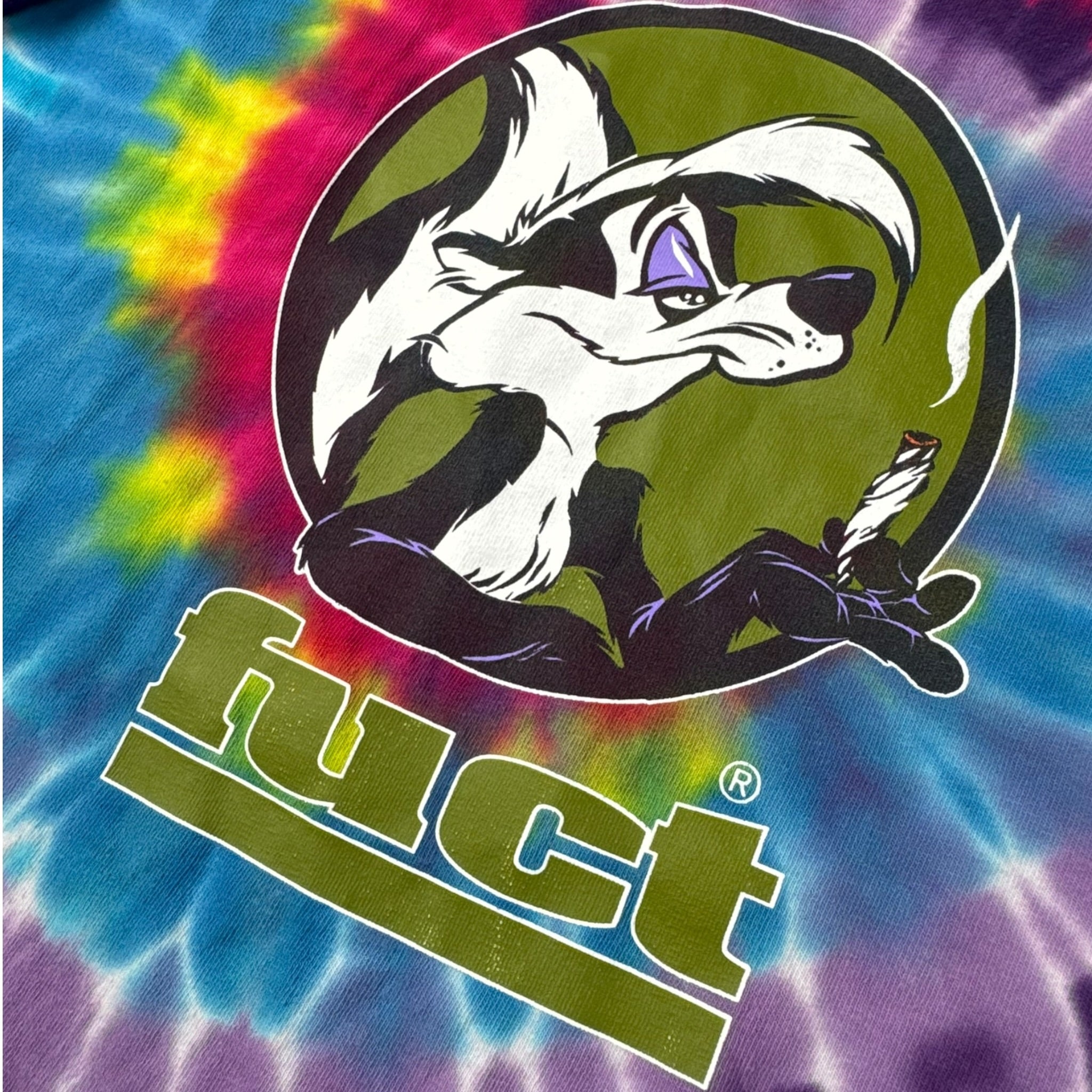 FUCT Stoner Tie Dye T-Shirt