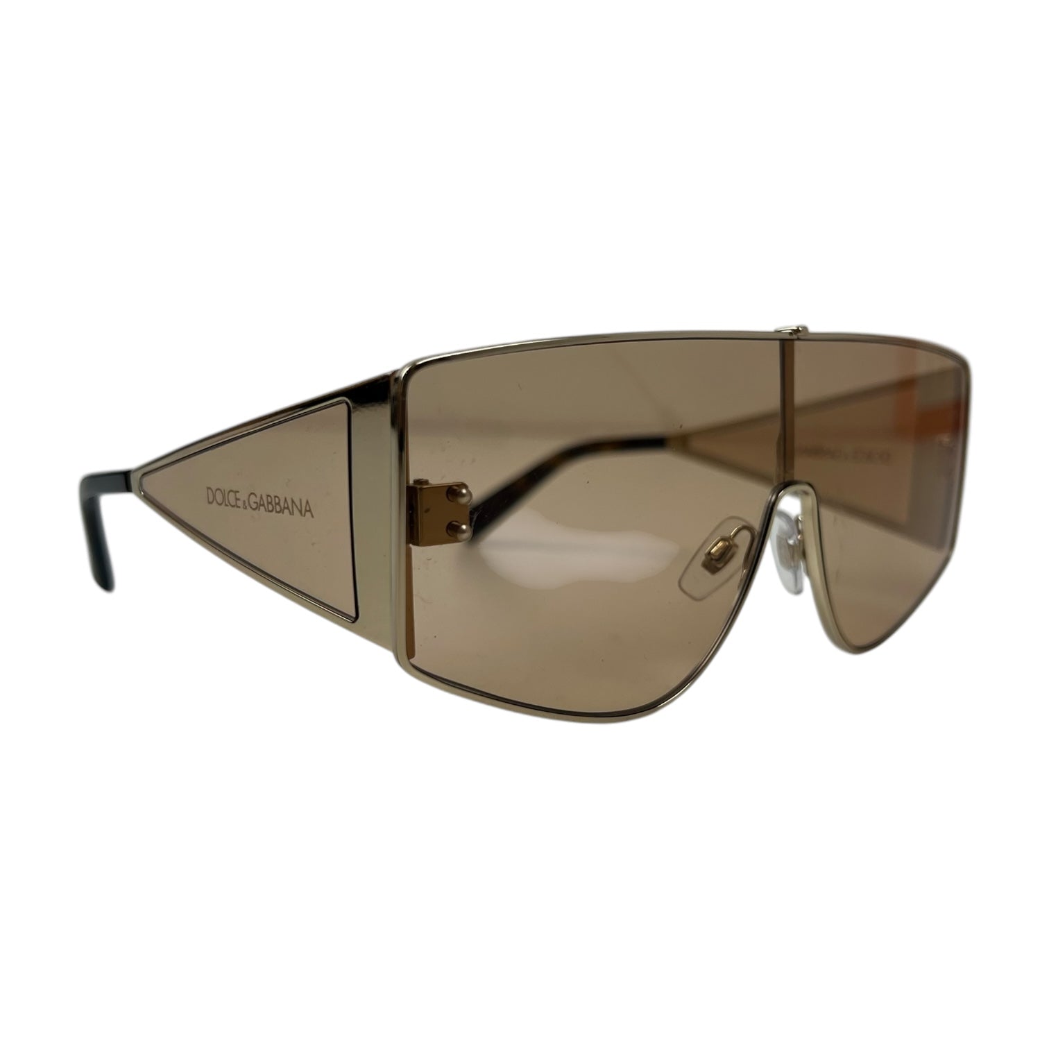 Dolce & Gabbana DG2305 Sunglasses Gold/Brown