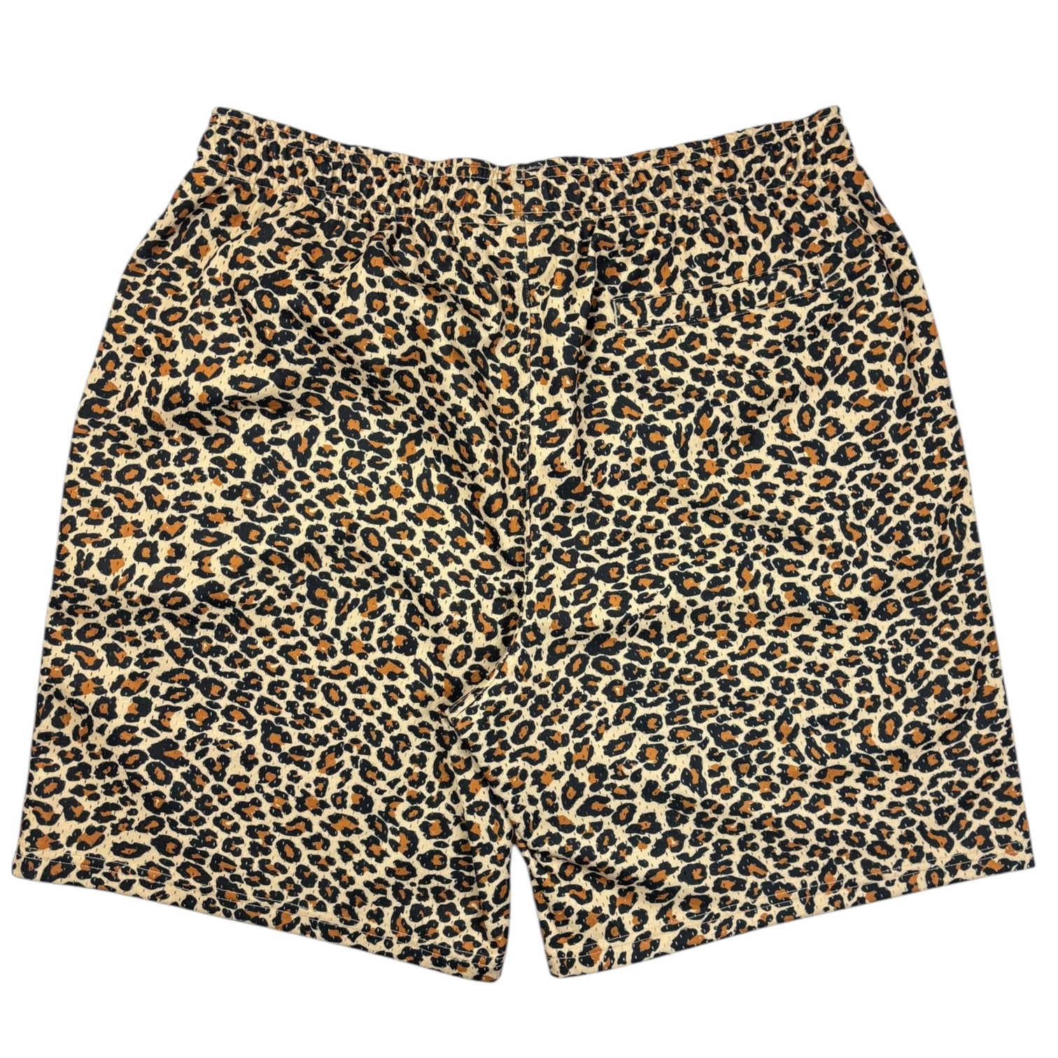 Stussy Leopard Print Mesh Shorts