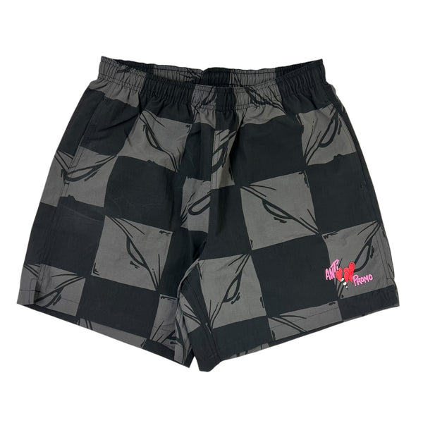 Matty Boy Anti Promo 99 Eyes Nylon Shorts Grey