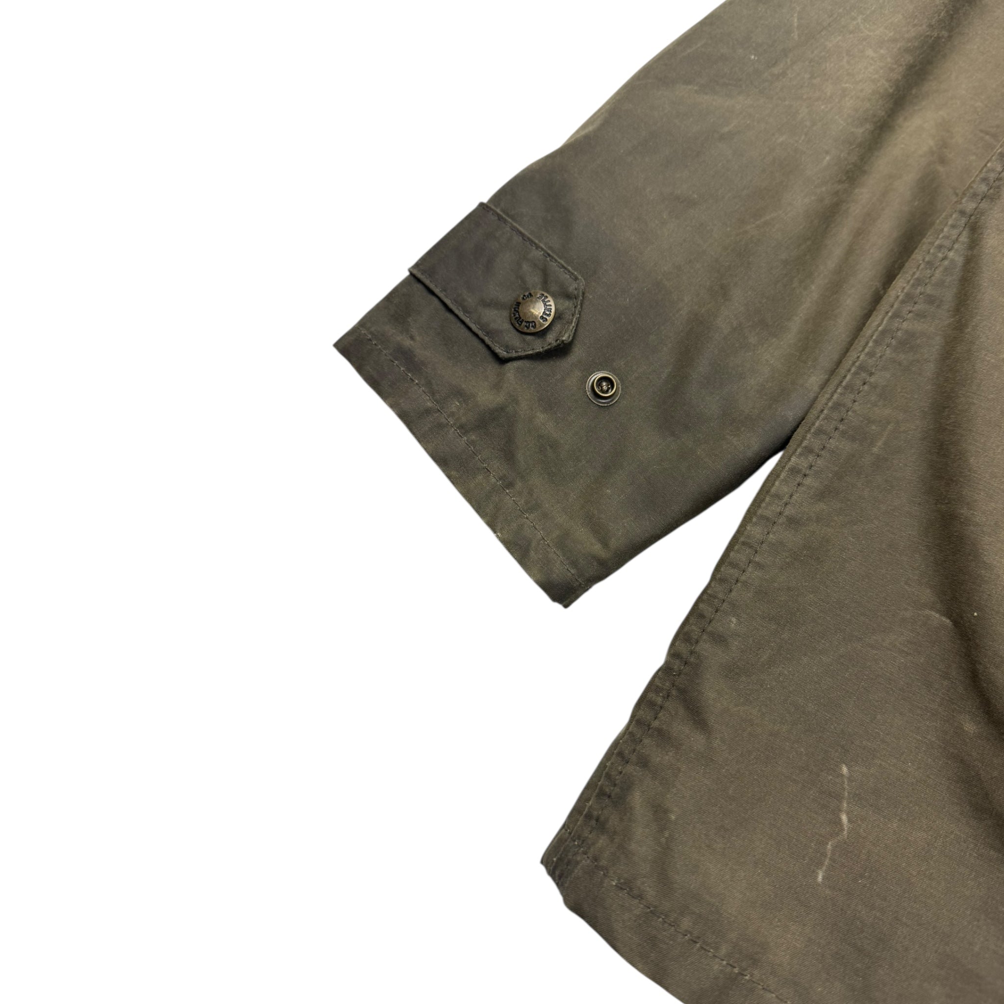 Vintage Filson Cover Cloth Mile Marker Coat Otter Green