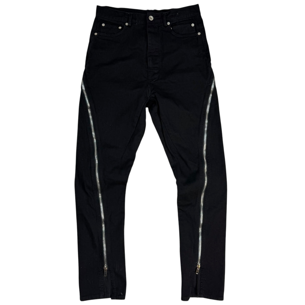 Rick Owens DRKSHDW Bolan Banana Cut Denim Pants Black