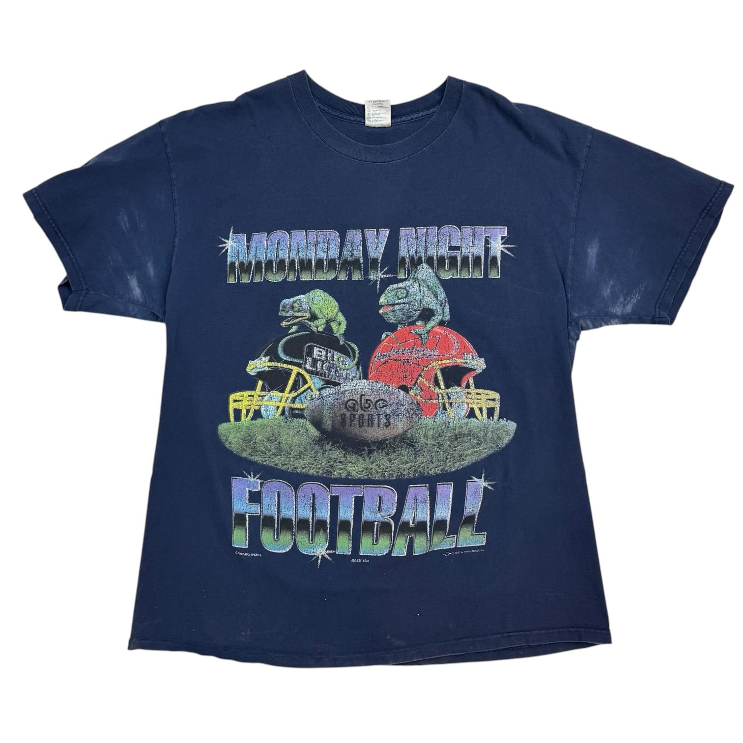 Vintage Monday Night Football T-Shirt Navy