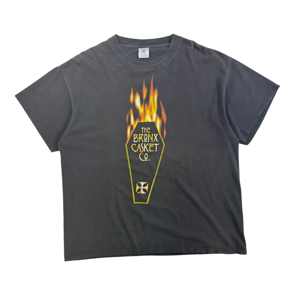 Vintage The Bronx Casket Co T-Shirt Black