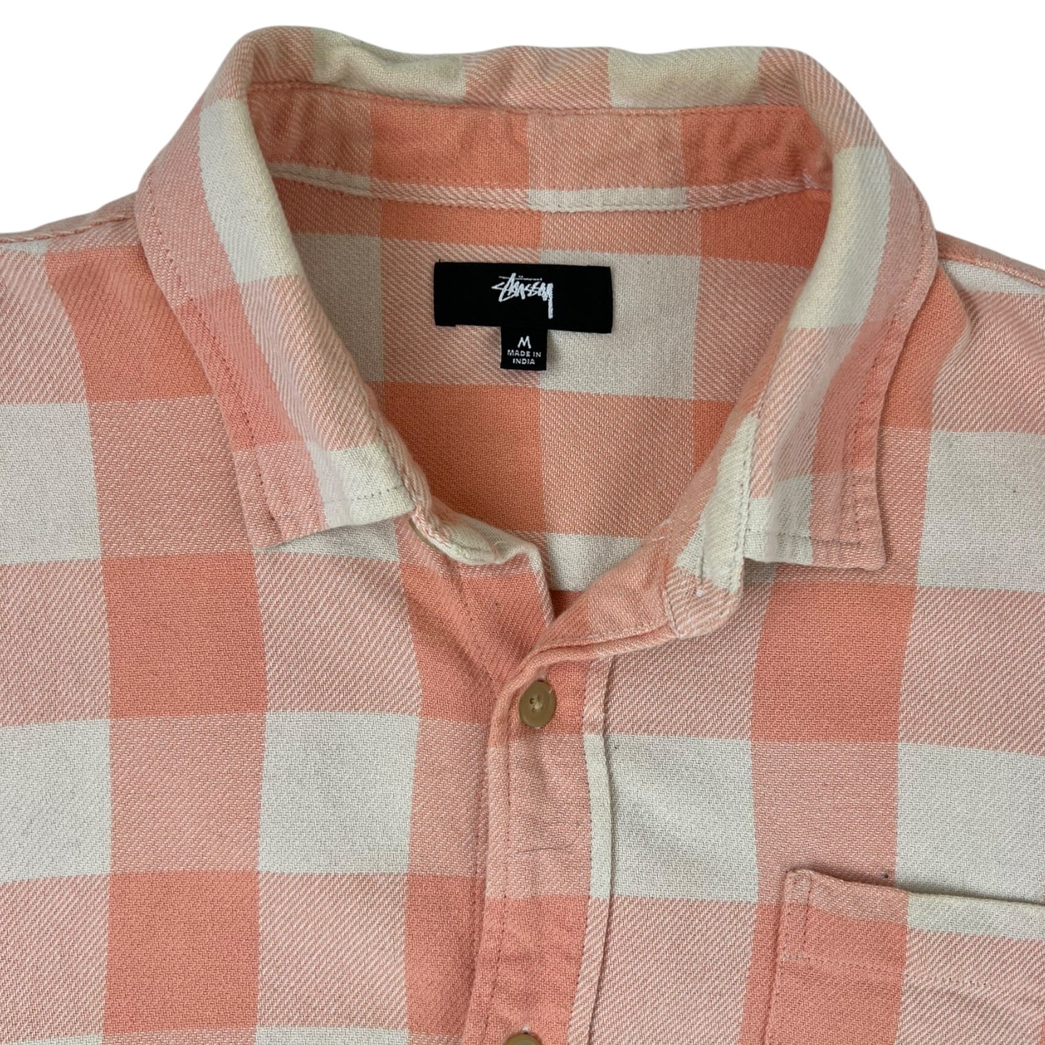 Stussy Venice Plaid Peach