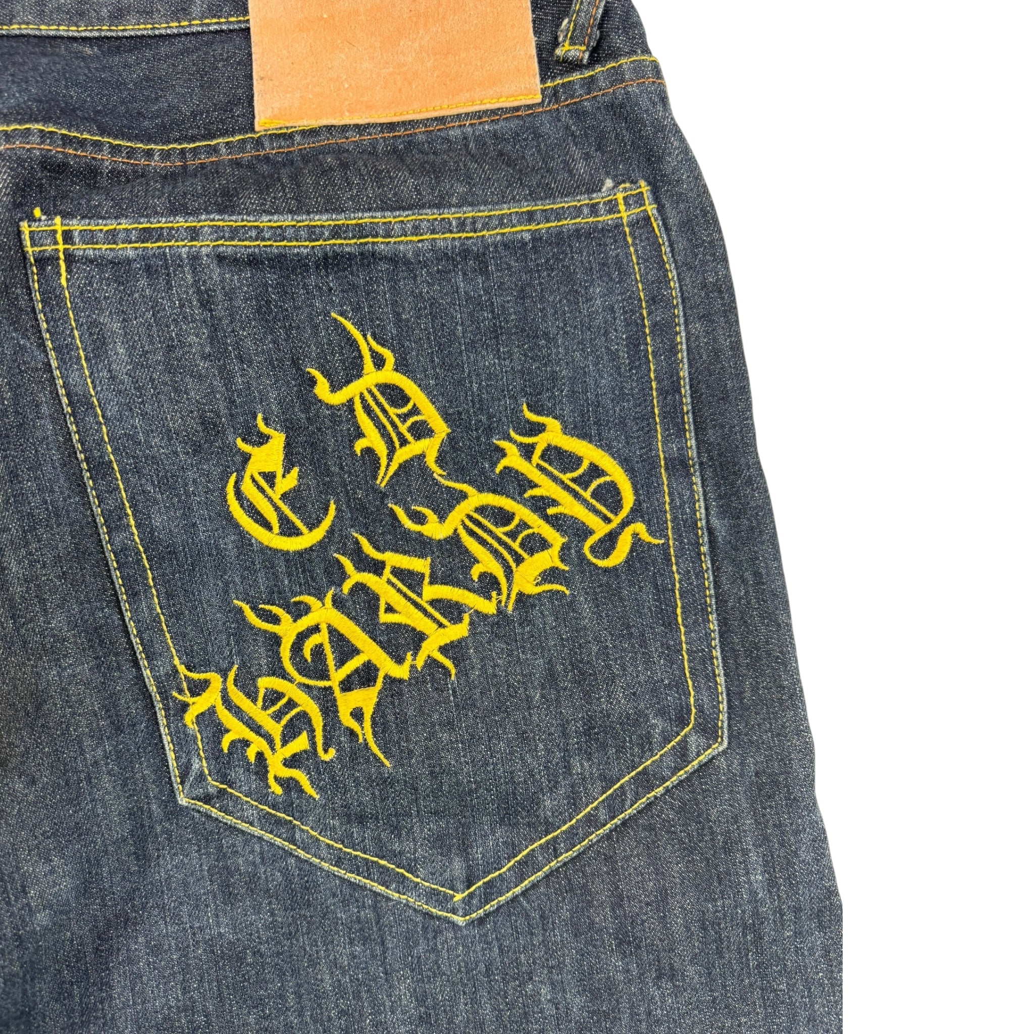 Vintage Y2K Ed Hardy Embroidered Jorts