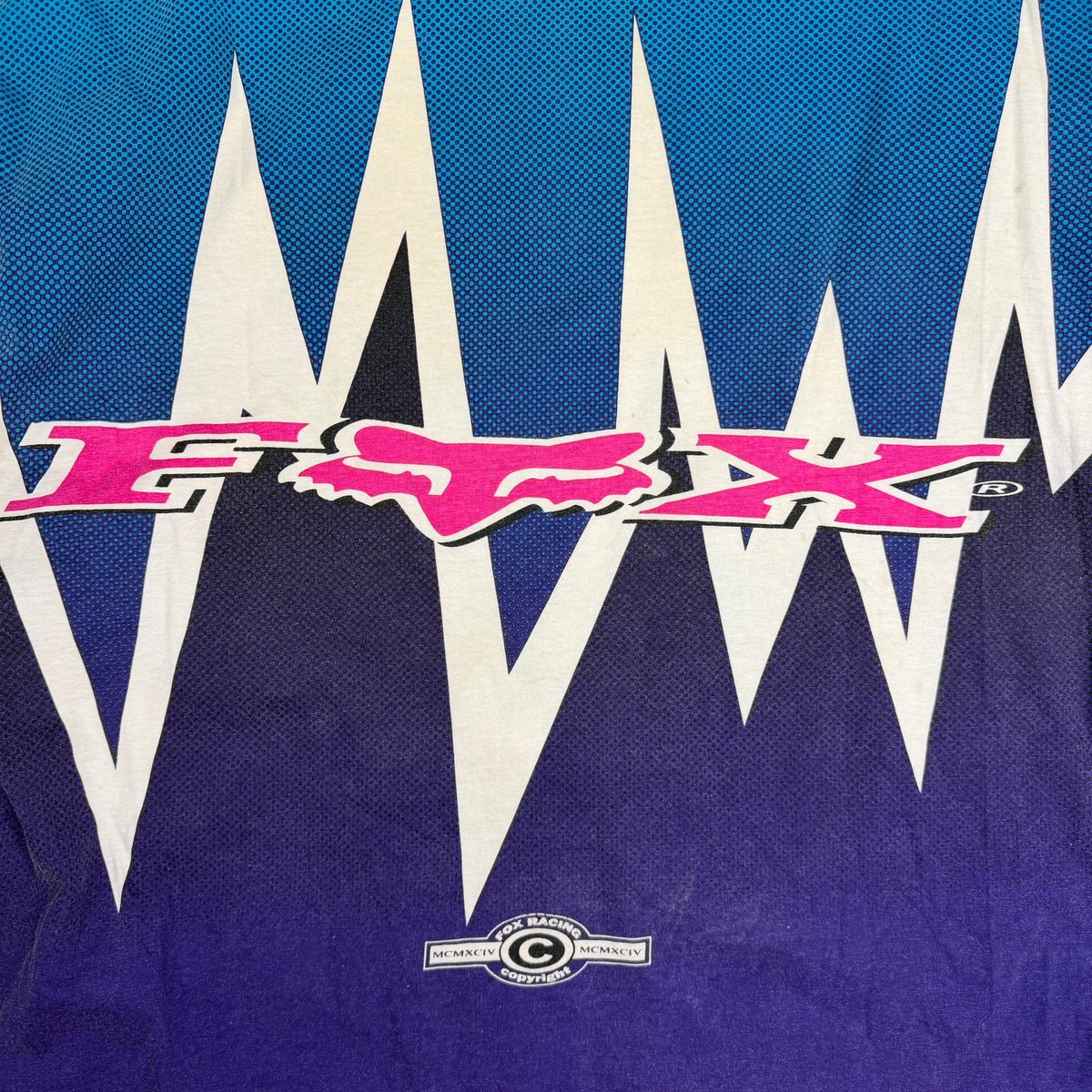 1994 Fox Racing Image FX Jersey Blue/Purple