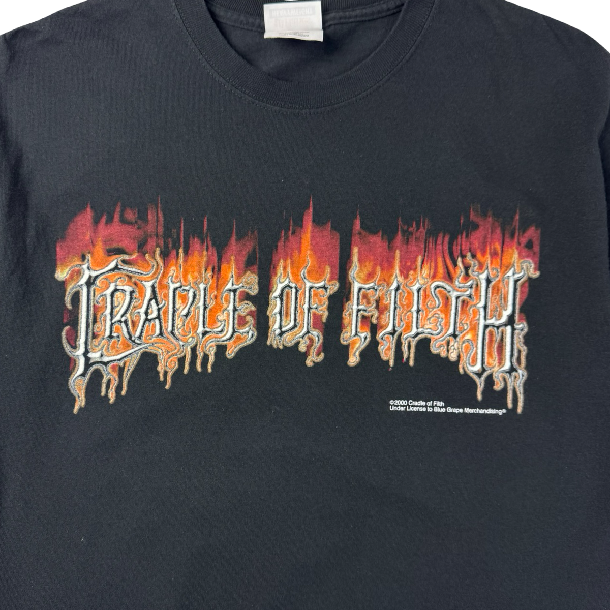 2000 Cradle Of Filth Midian Black Metal Band T-Shirt