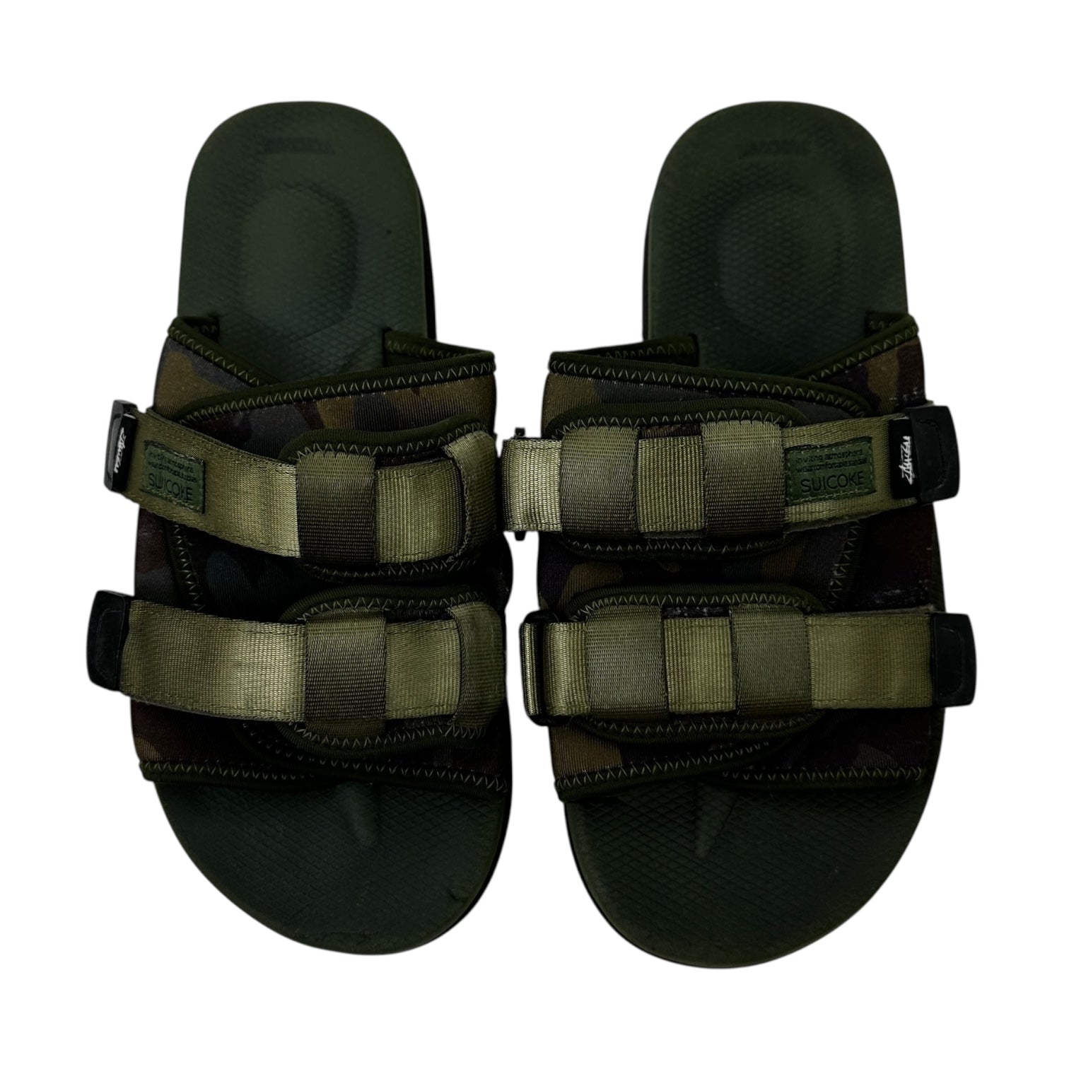 Stussy x Suicoke Camo Slide (Used)