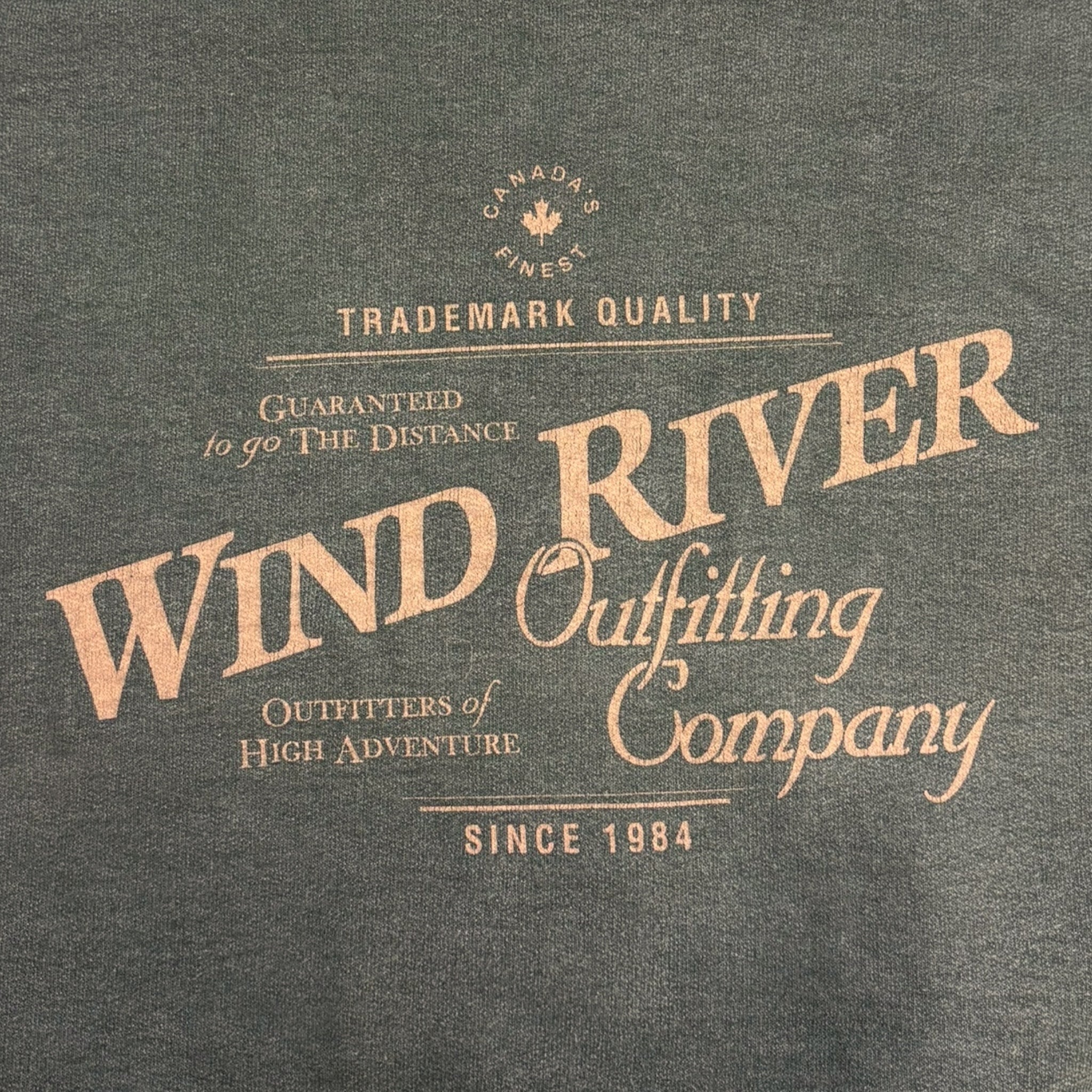 Vintage Windriver Crewneck Green