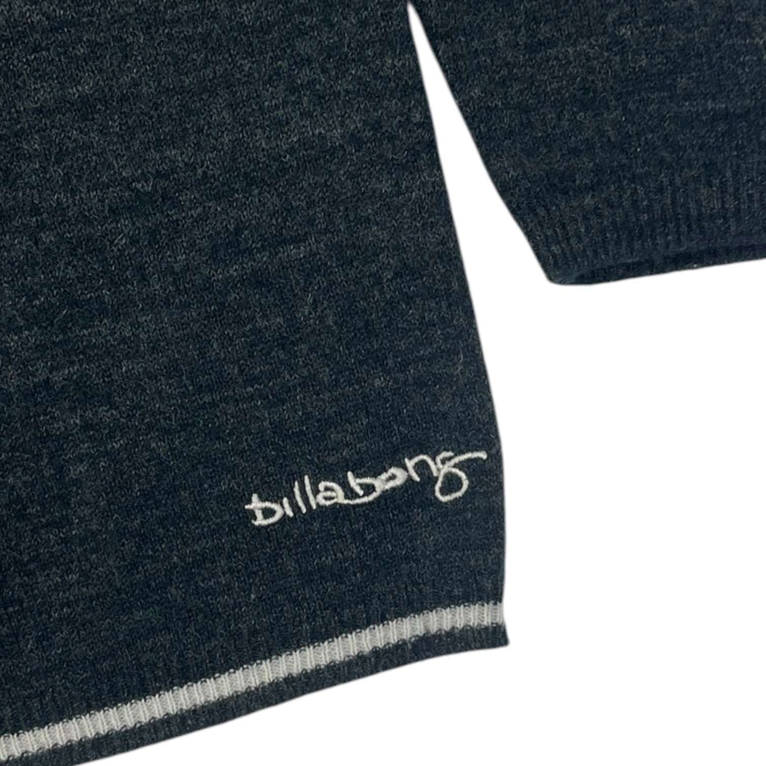 Vintage Y2K Billabong Wool Crewneck Navy