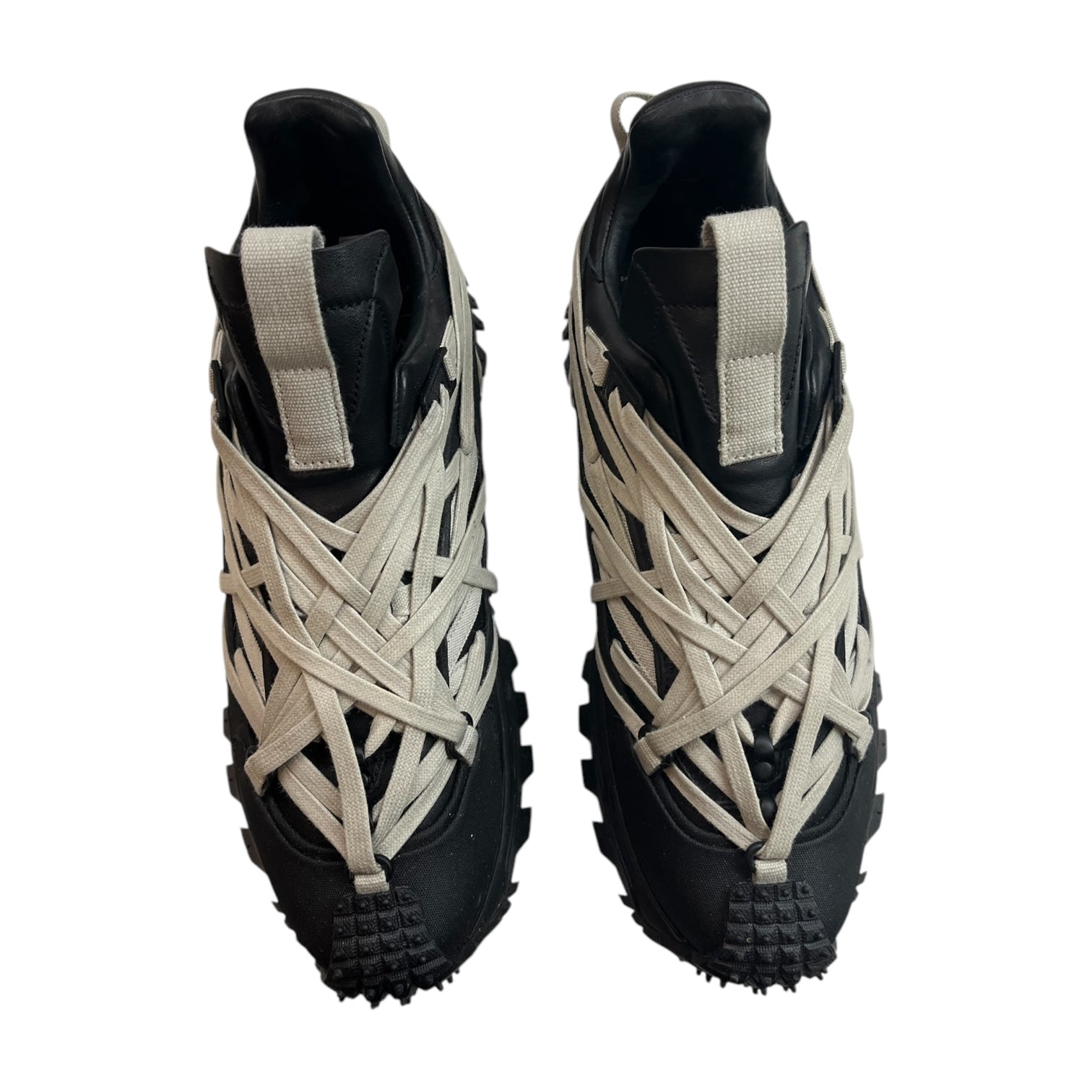 Rick Owens x Moncler Trail Grip Mega Lace Black (Used)