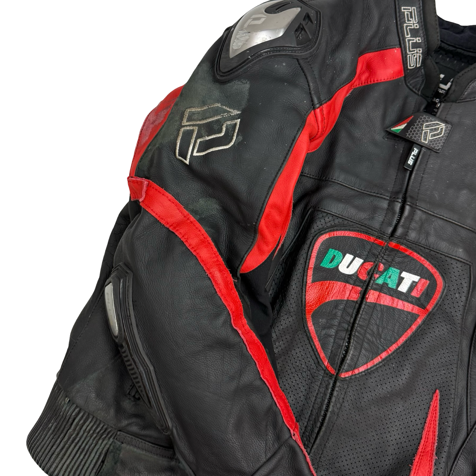 Vintage Ducati Racing Jacket Black/Red