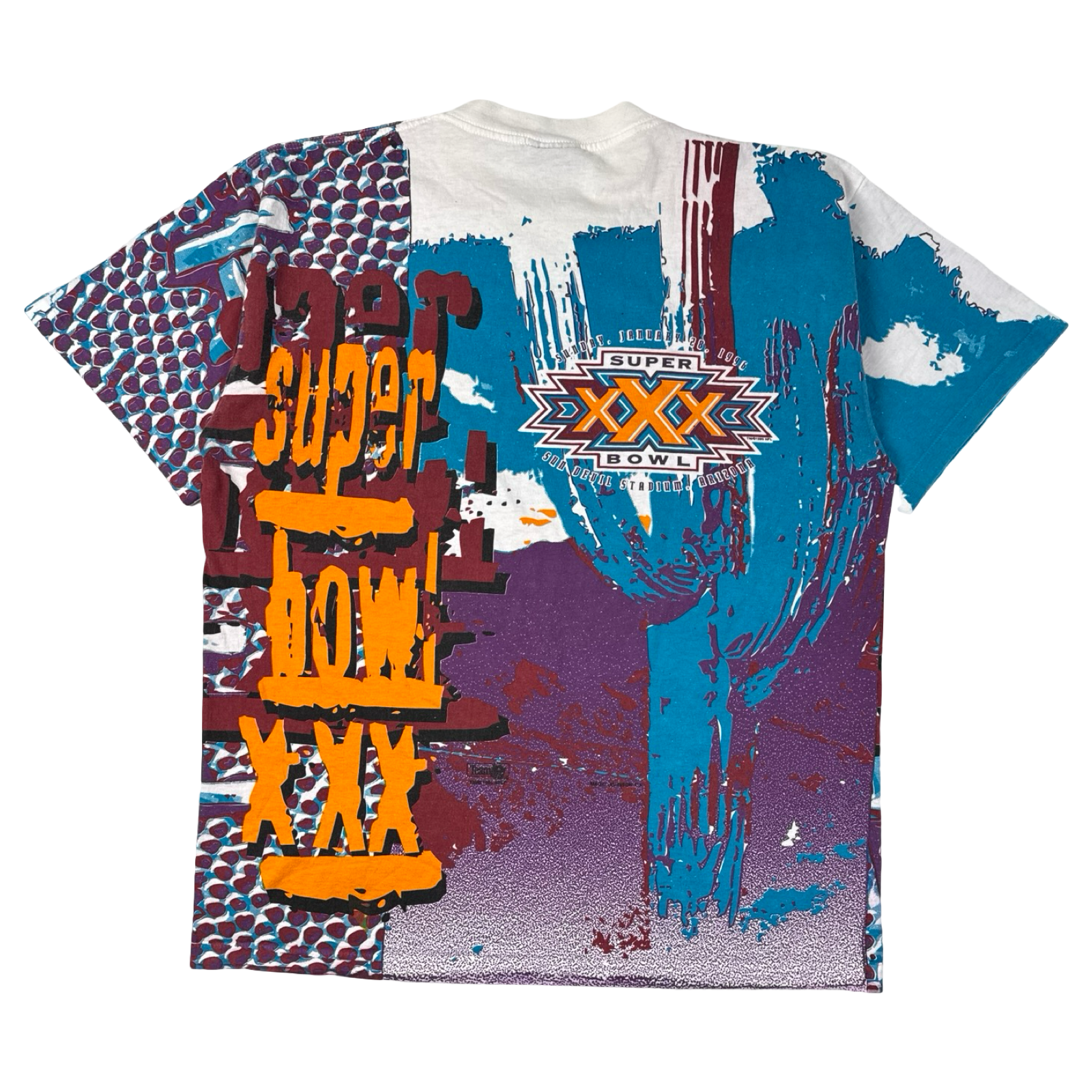 1995 NFL Super Bowl XXX 30 All Over Print T-Shirt