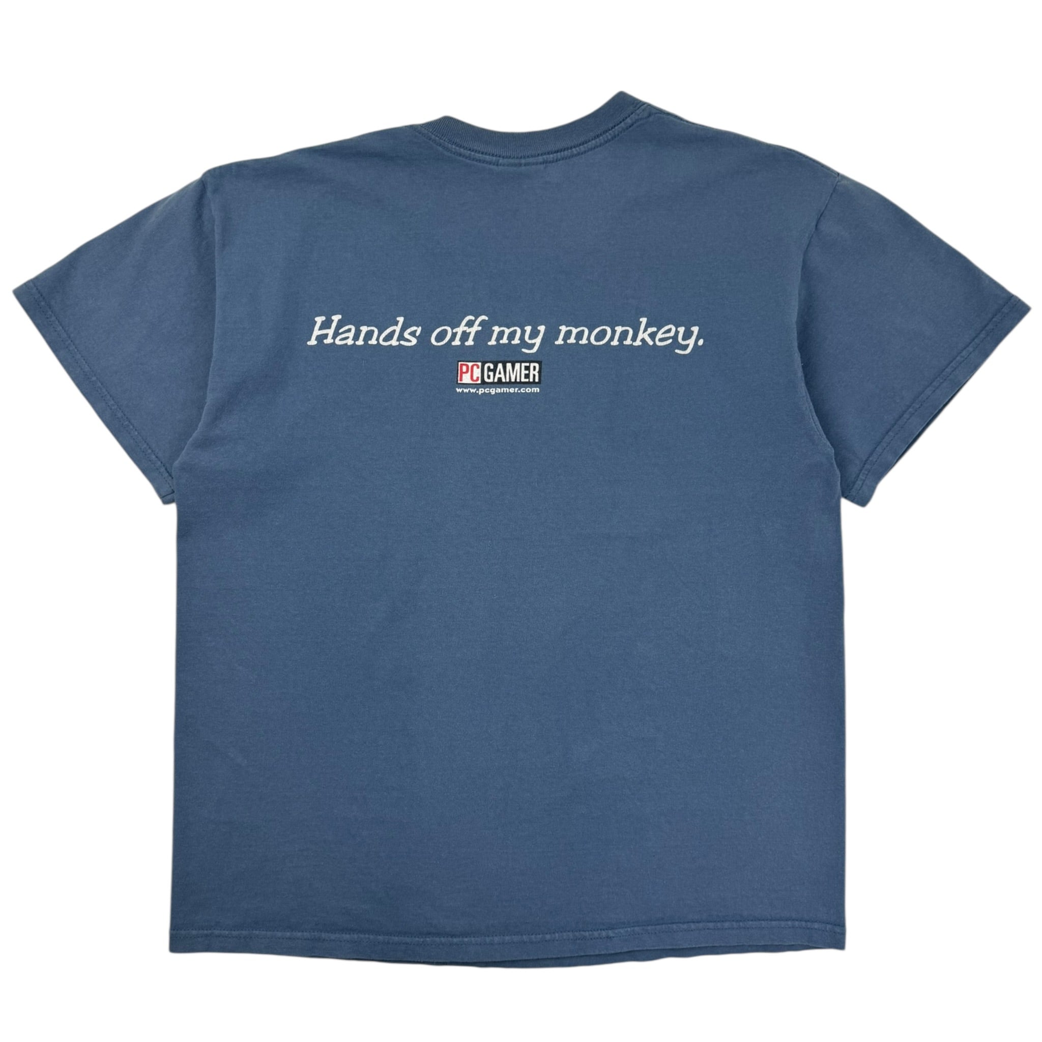 Vintage PC Gamer Magazine Coconut Monkey T-Shirt
