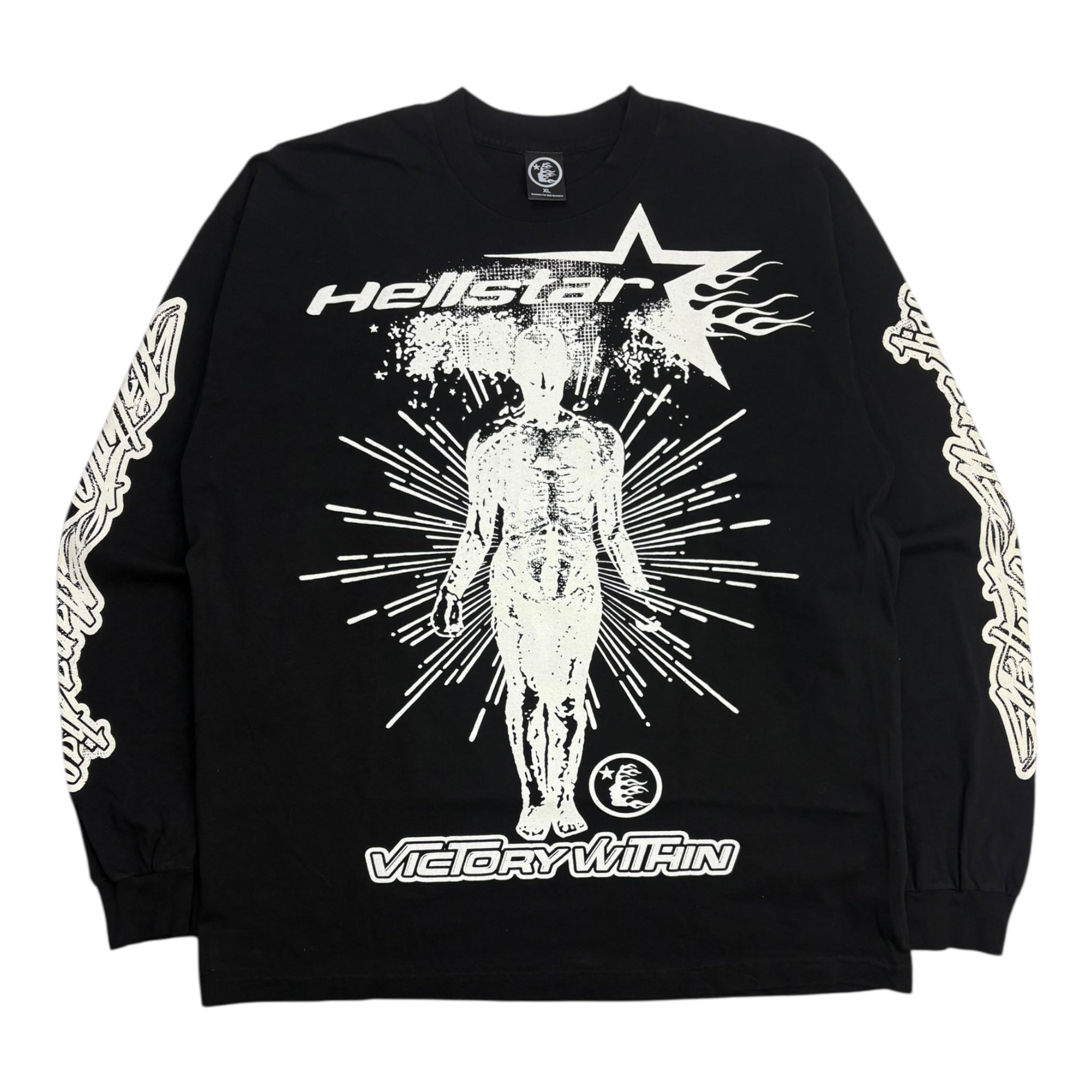 Hellstar Inner Star Long Sleeve T-Shirt Black