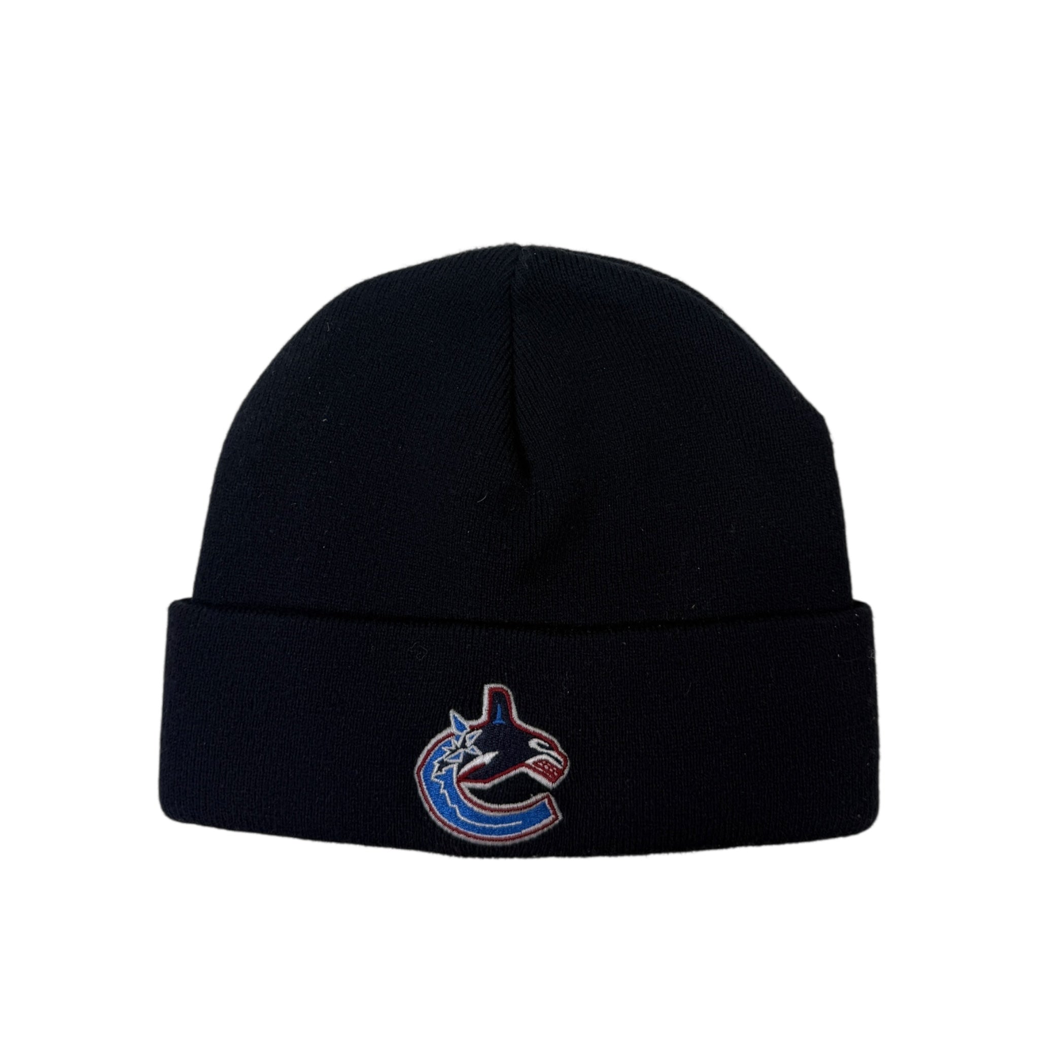 Vintage Canucks Fold Over Beanie