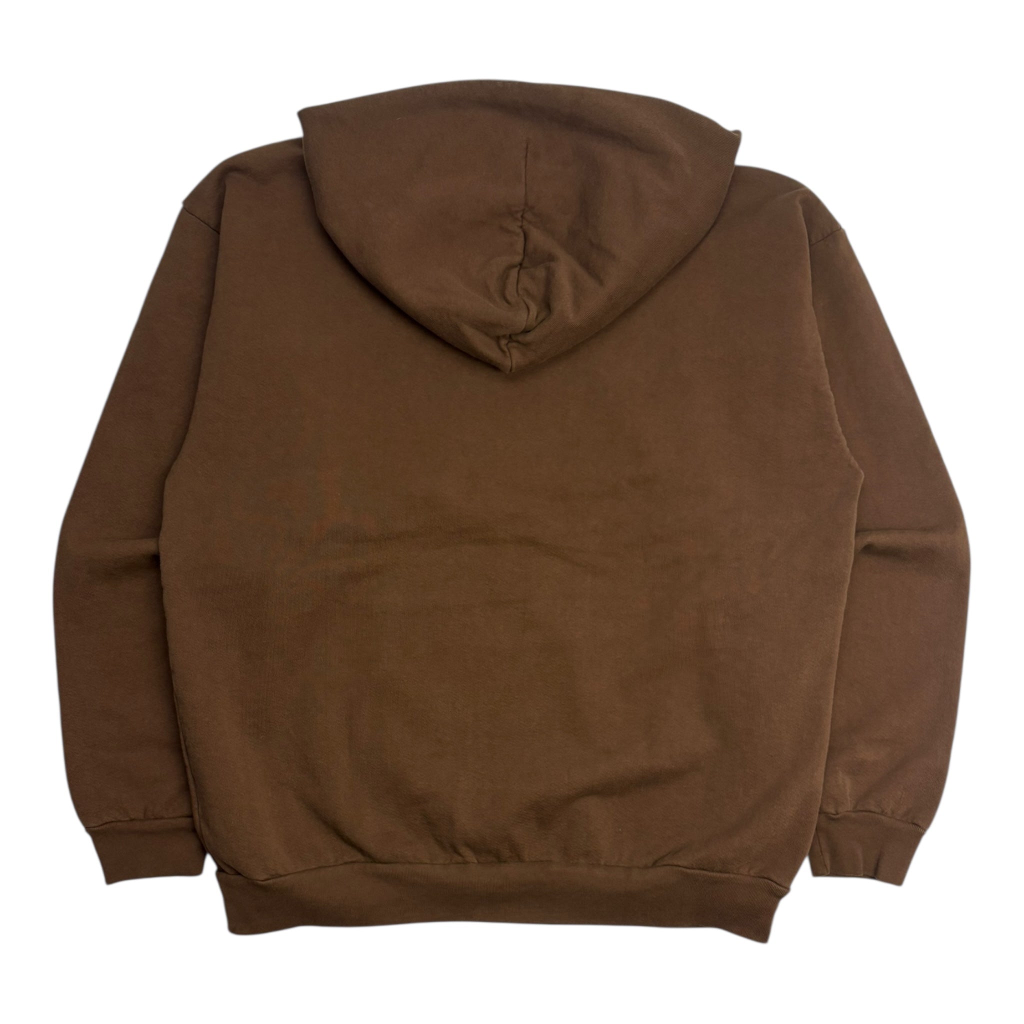 Sp5der X Travis Scott Rhinestone Web Hoodie Brown