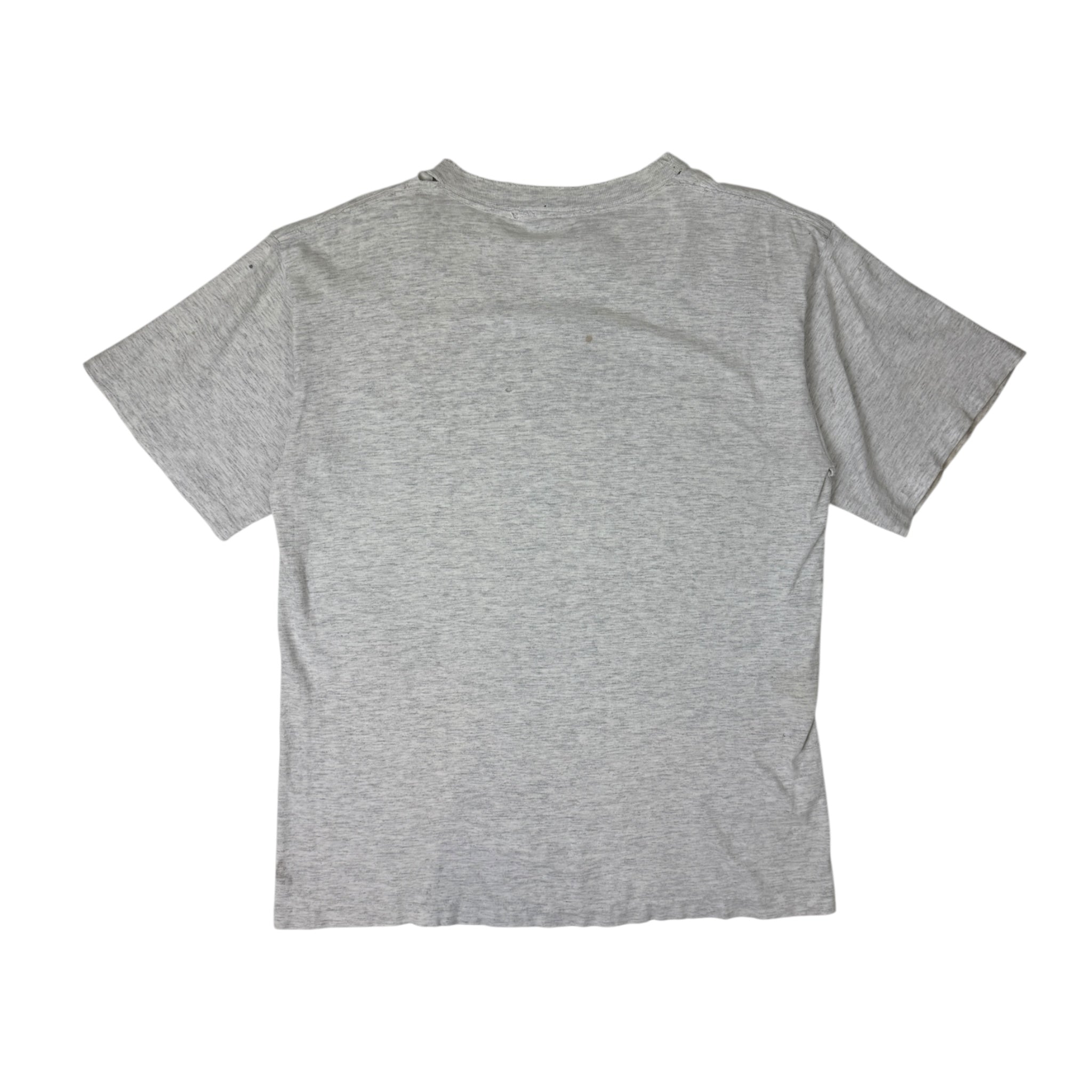Vintage 1991 Portland Trail Blazers Play Off Tee Salem Light Grey