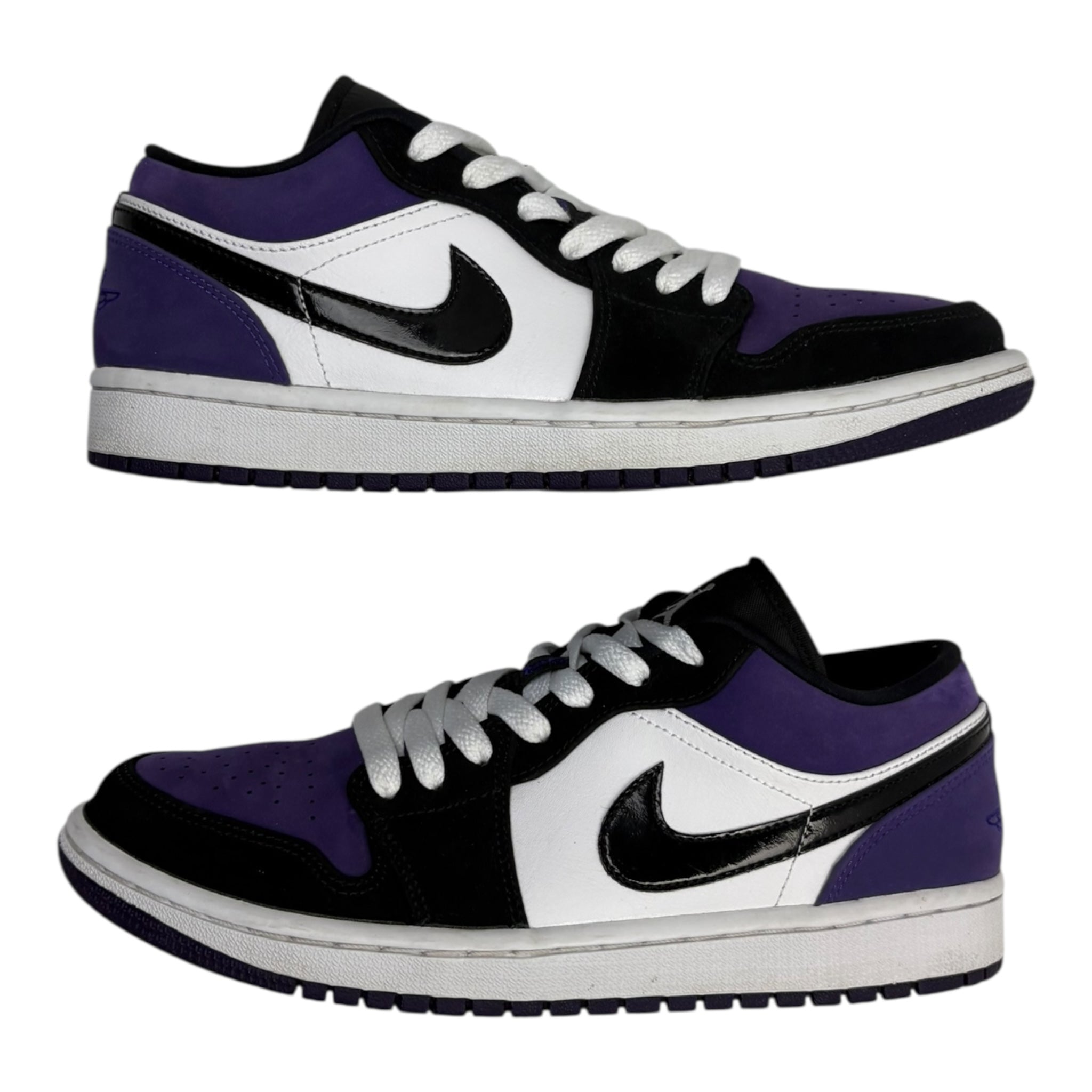 Jordan 1 Low Court Purple White (Used)